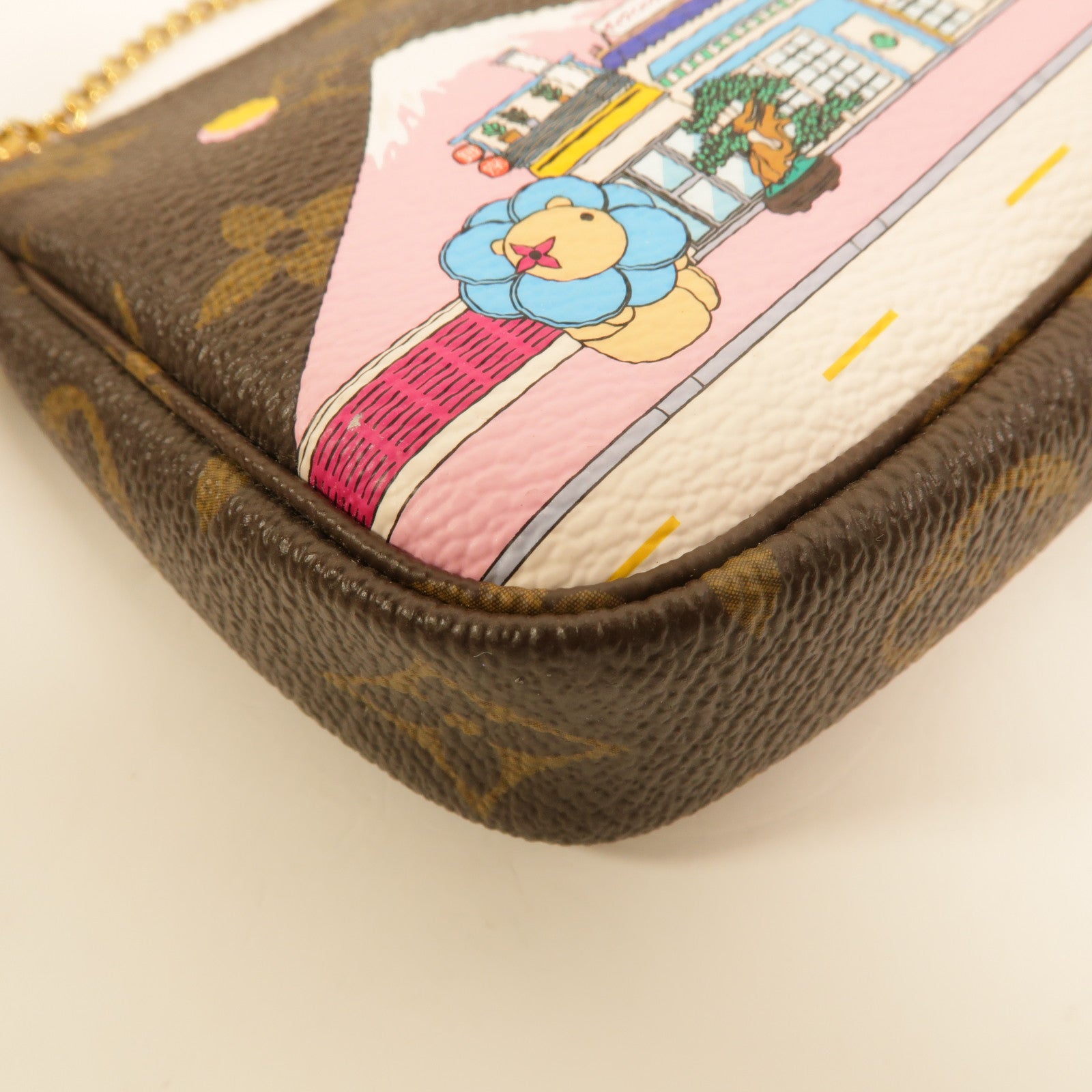 LOUIS VUITTON Monogram Vivienne MiniPochette Accessories手挽袋