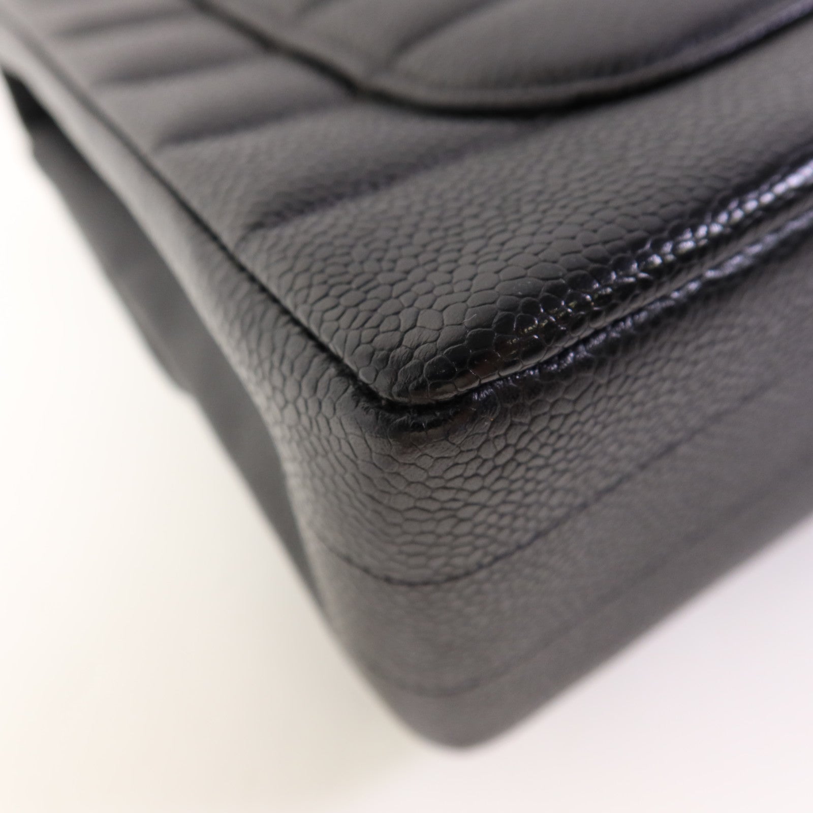 CHANEL 牛皮皮革Vintage Chain Shoulder金扣肩背袋