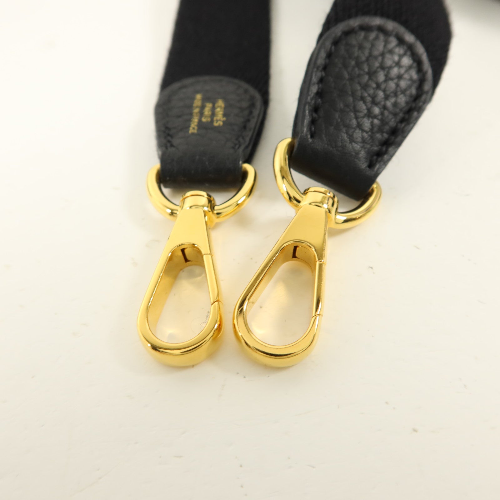 HERMES Clemence皮革Evelyne TPM肩背袋Noir
