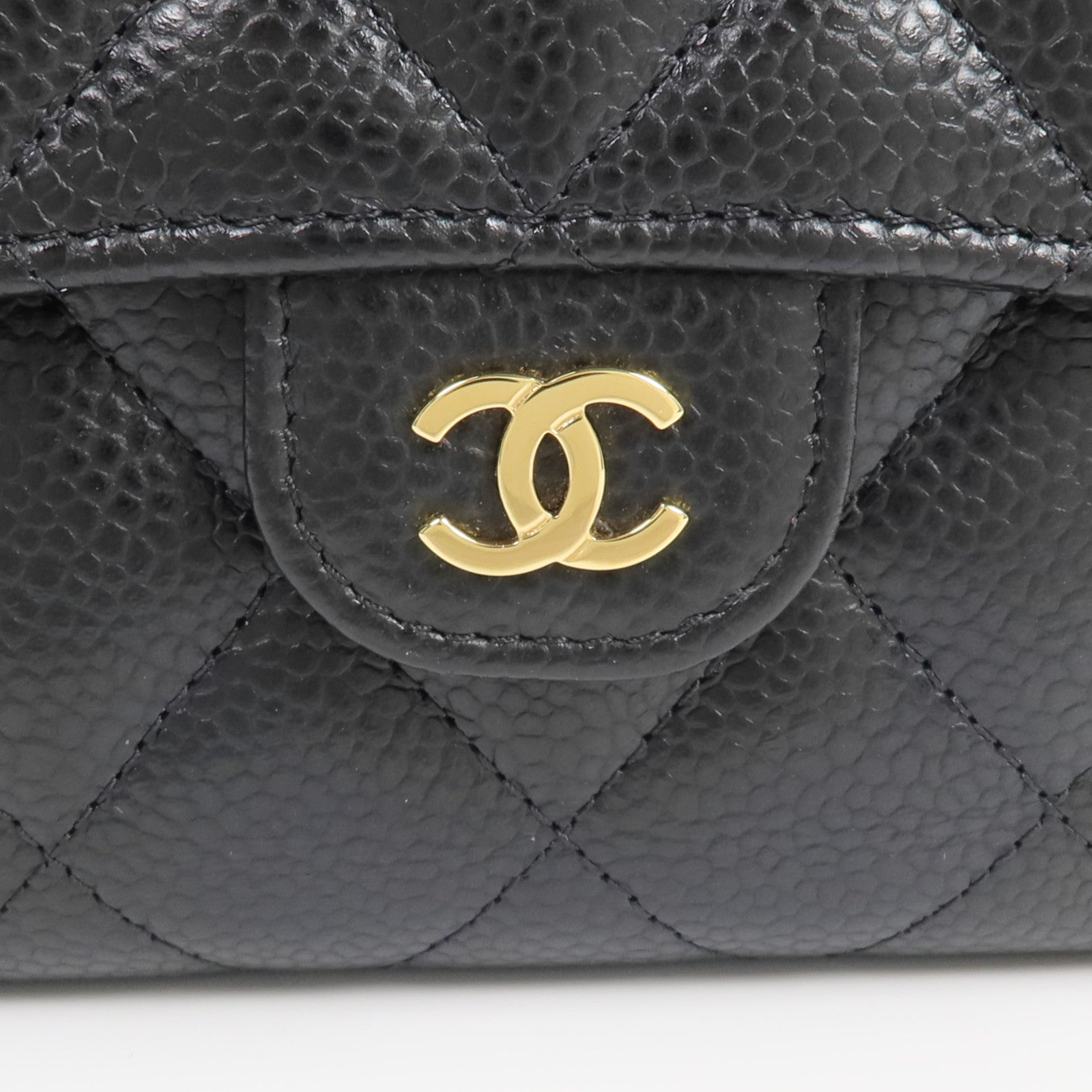 CHANEL 牛皮皮革Classic Medium Flap Wallet長錢包