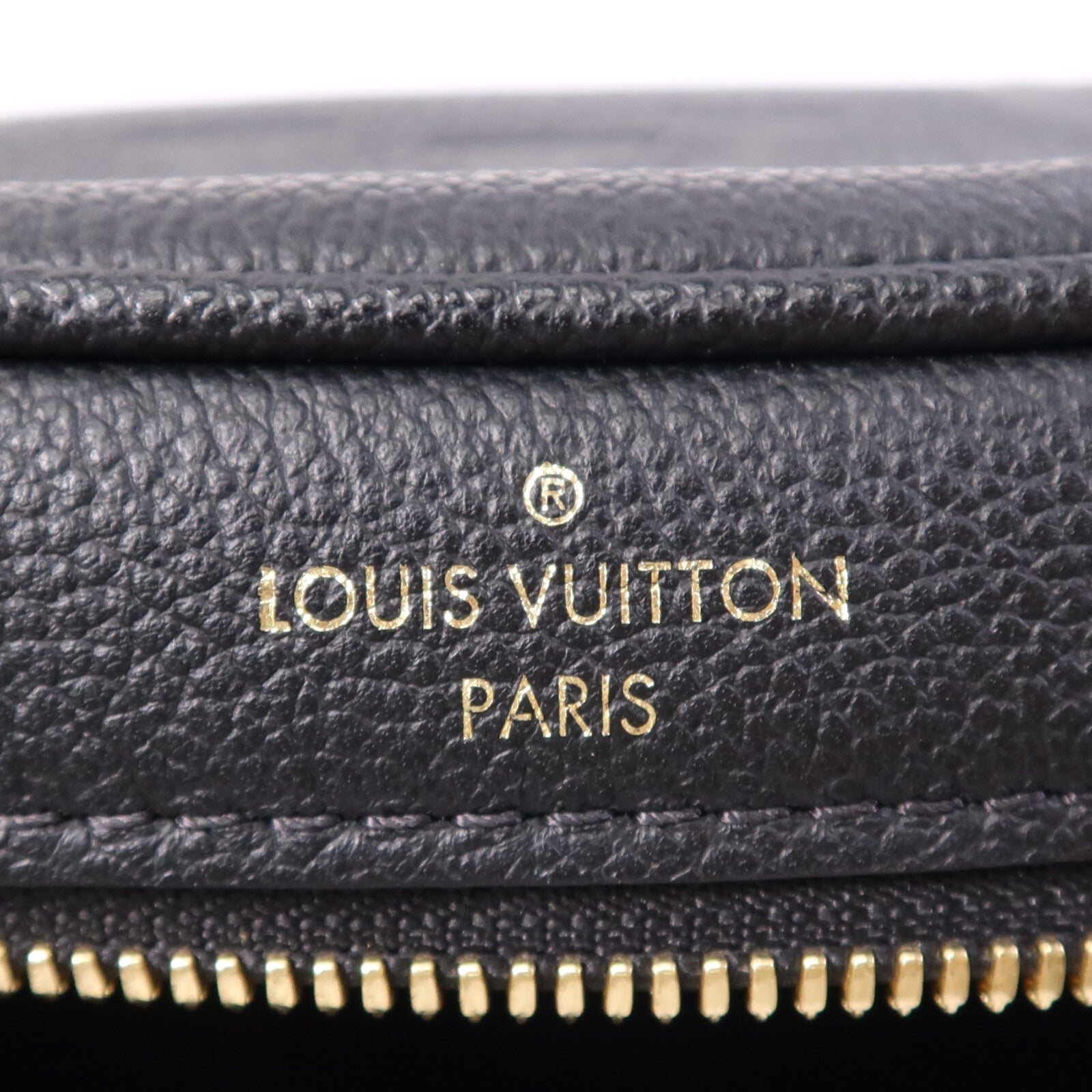 LOUIS VUITTON Monogram Empreinte Vanity Case金扣肩背袋