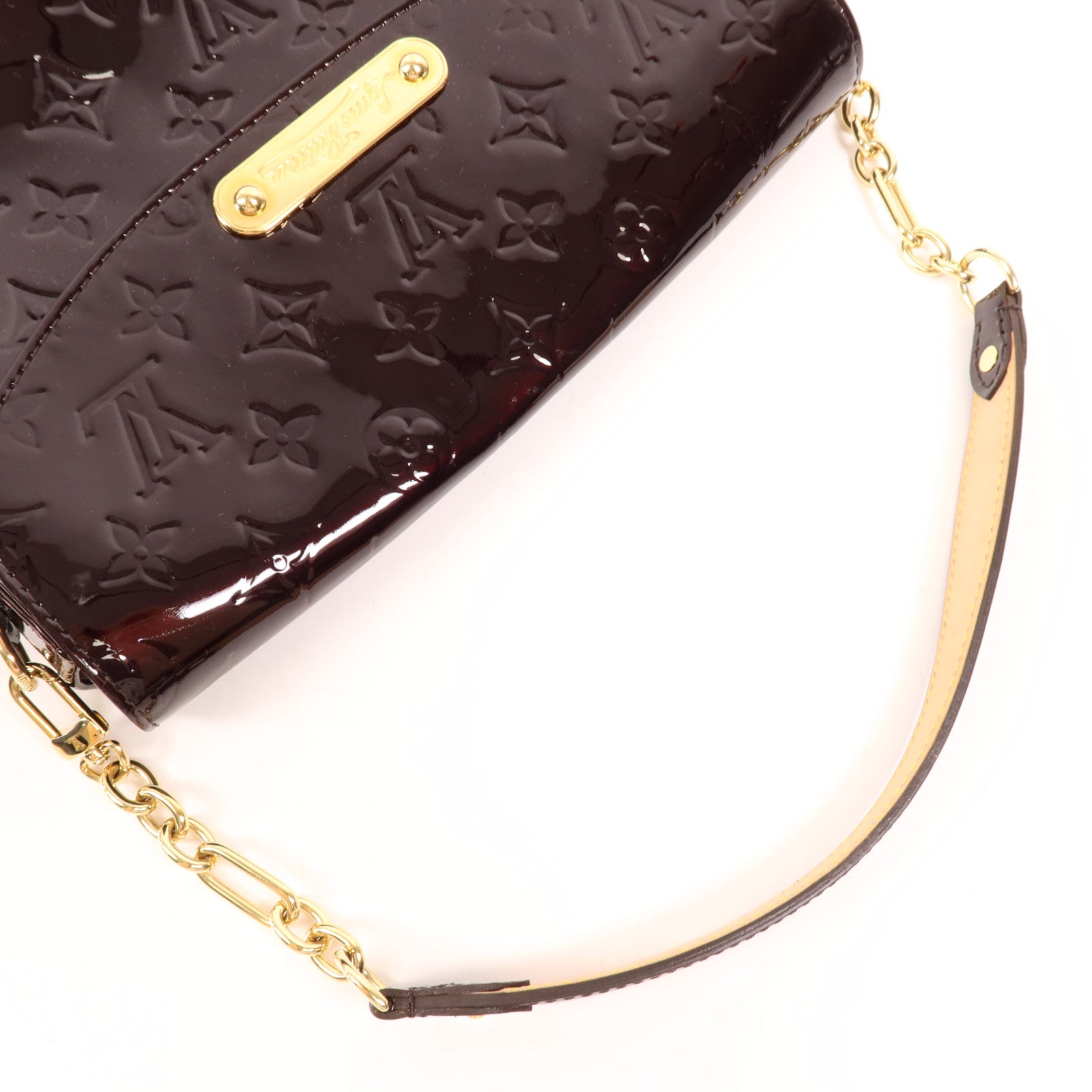 LOUIS VUITTON Vernis Rodeo Drive金扣肩背袋