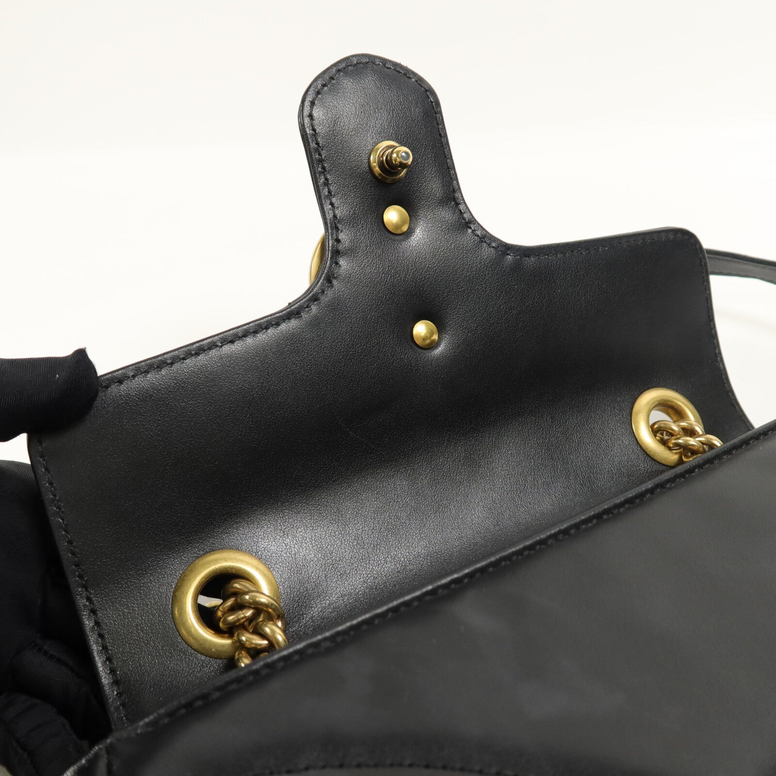 GUCCI GG Marmont鏈帶肩背袋