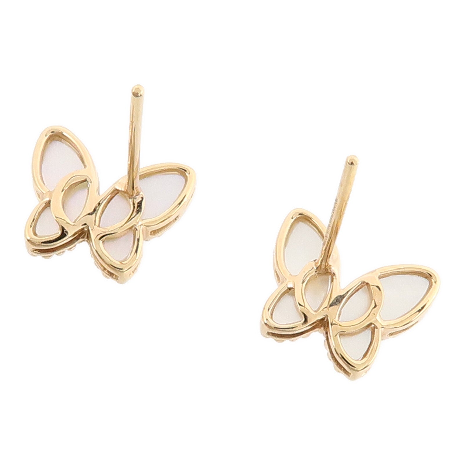 JEWELRY 18K玫瑰金/珍珠母Diamond Earring耳環
