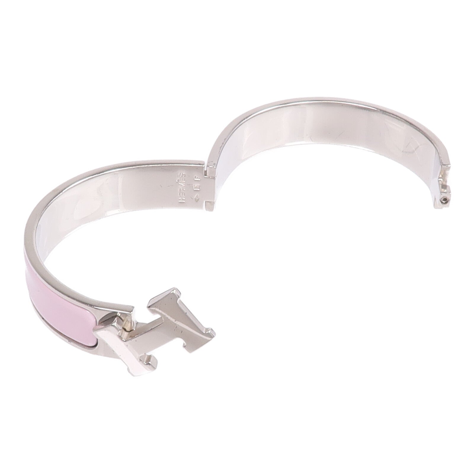 HERMES 金屬/琺瑯Clic H Bracelet手鐲