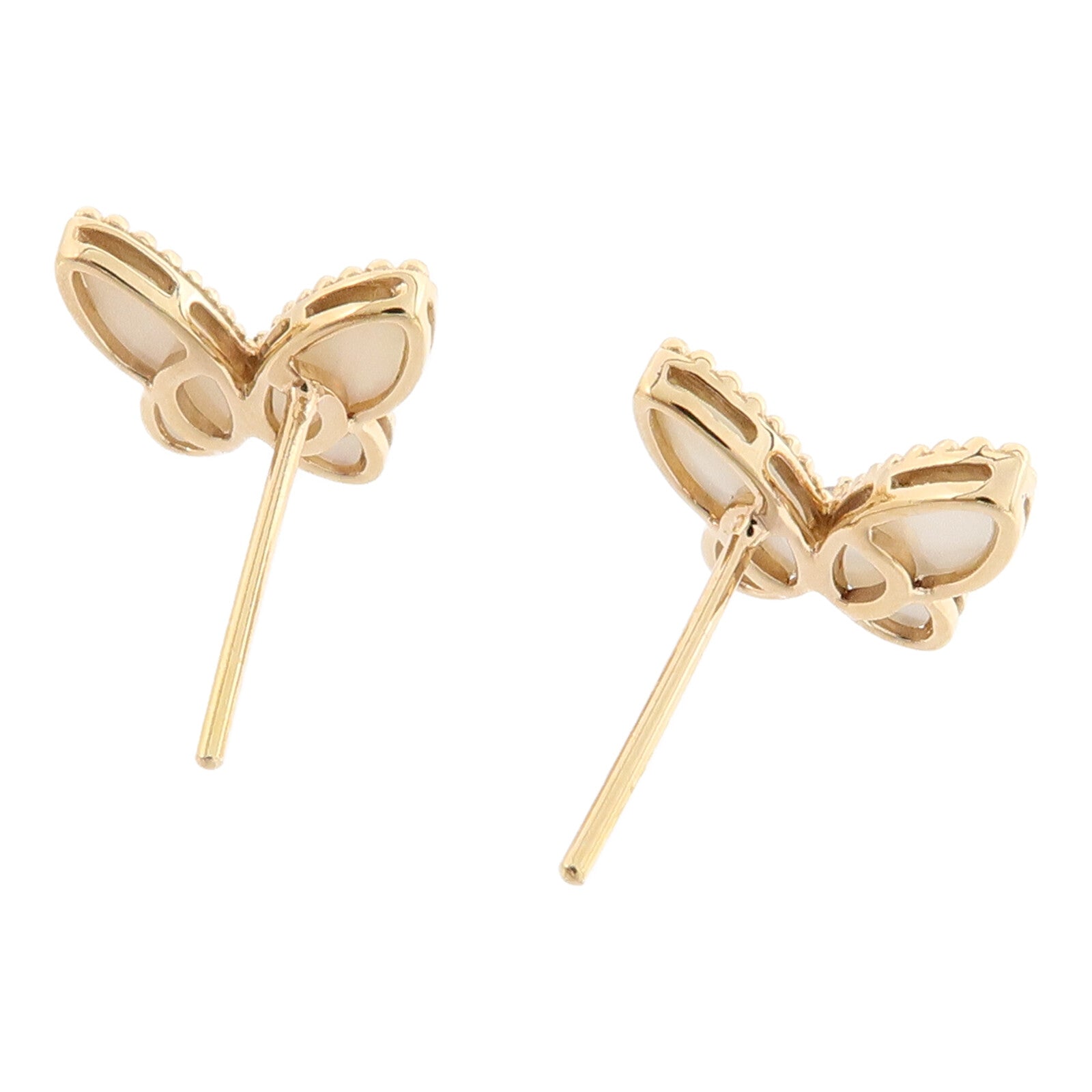 JEWELRY 18K玫瑰金/珍珠母Diamond Earring耳環
