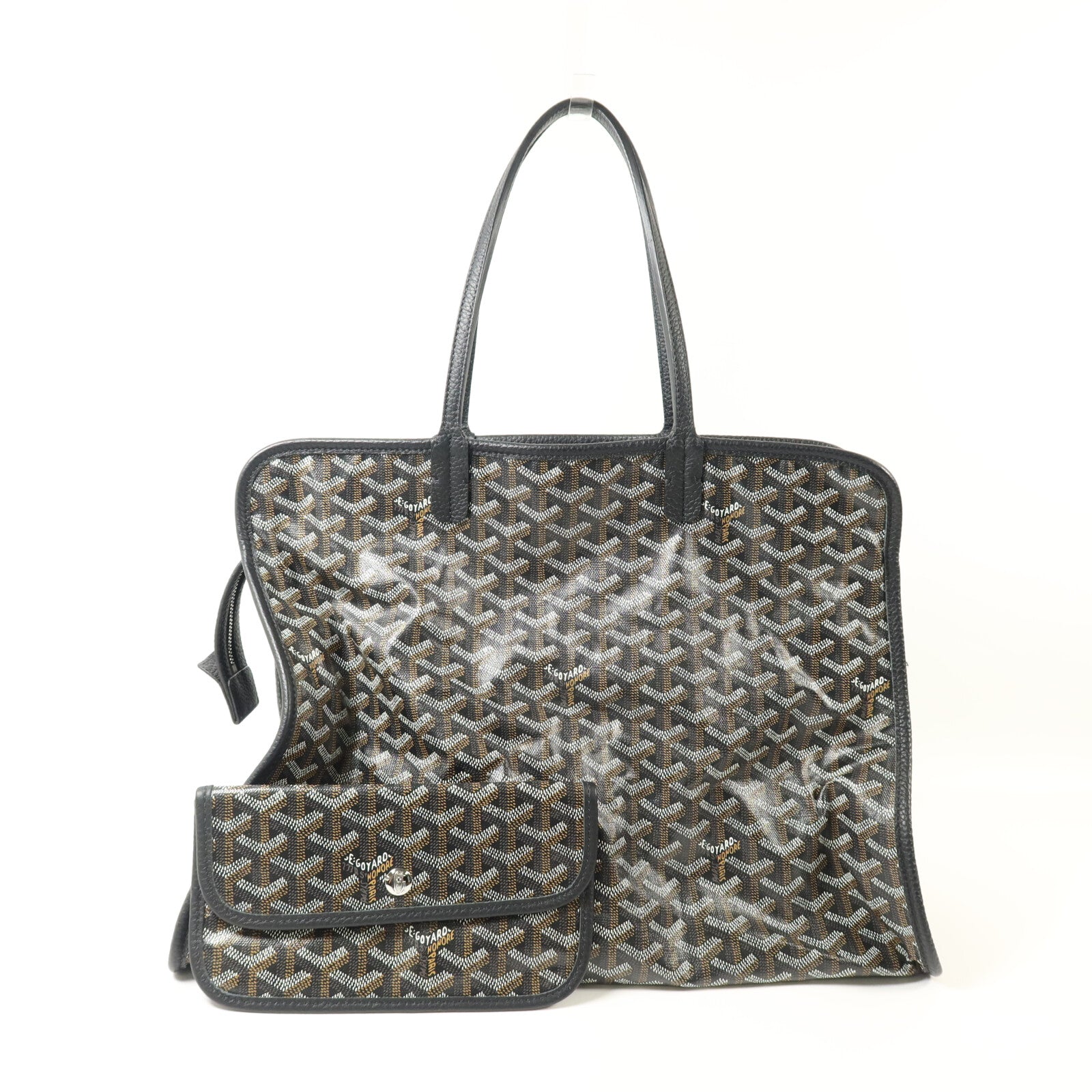 GOYARD 塗層帆布Hardy Bag PM手挽袋