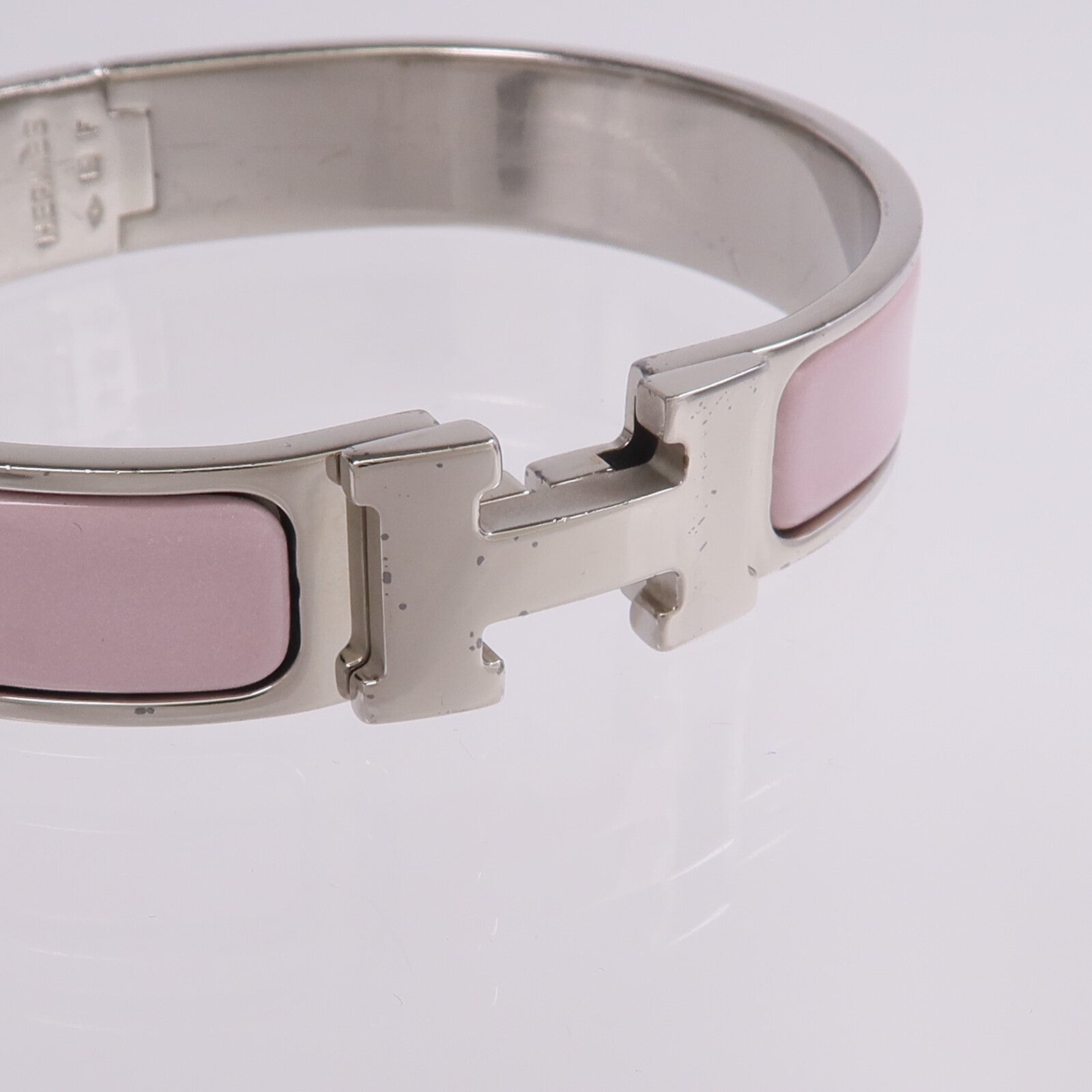 HERMES 金屬/琺瑯Clic H Bracelet手鐲