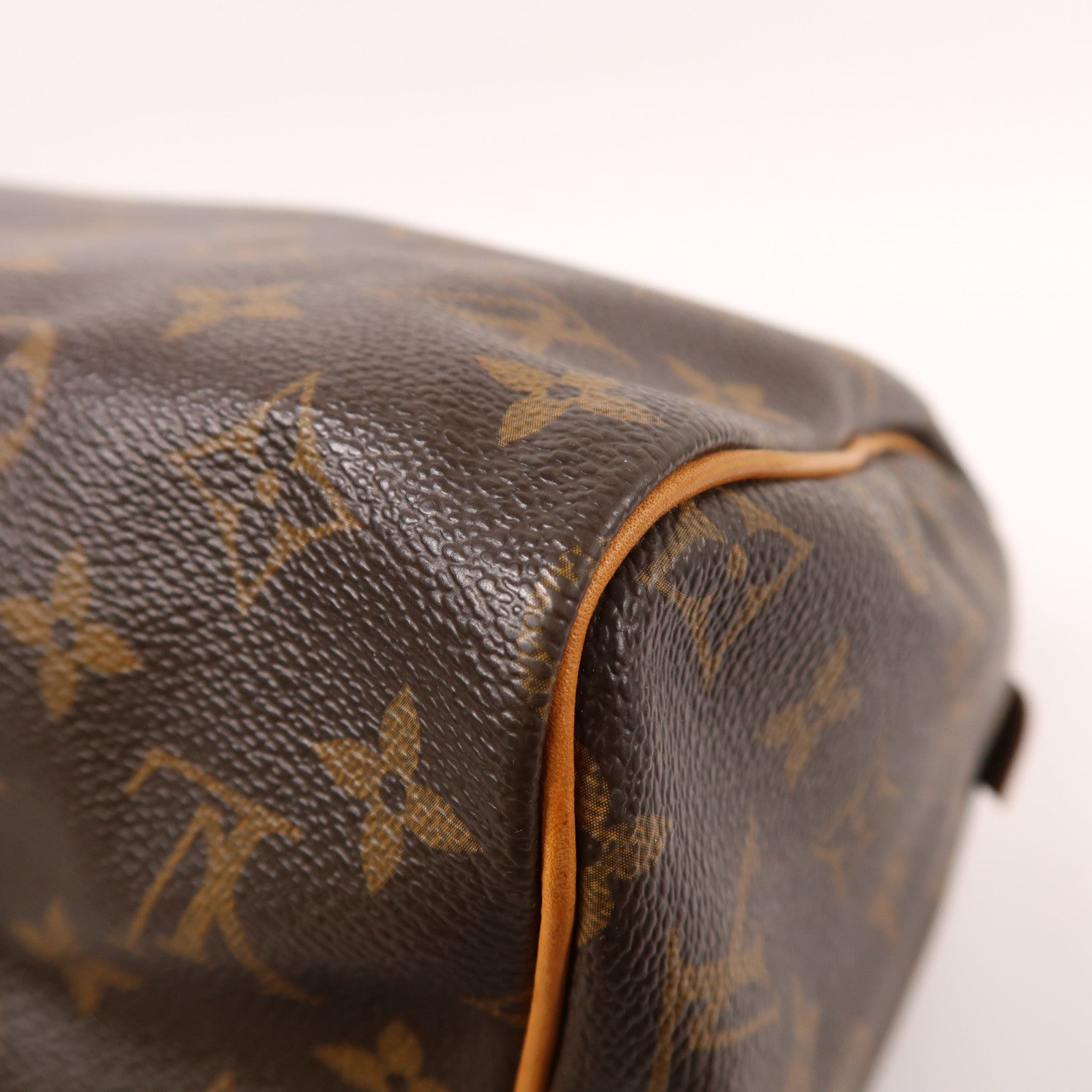 LOUIS VUITTON Monogram Speedy 30金扣手挽袋