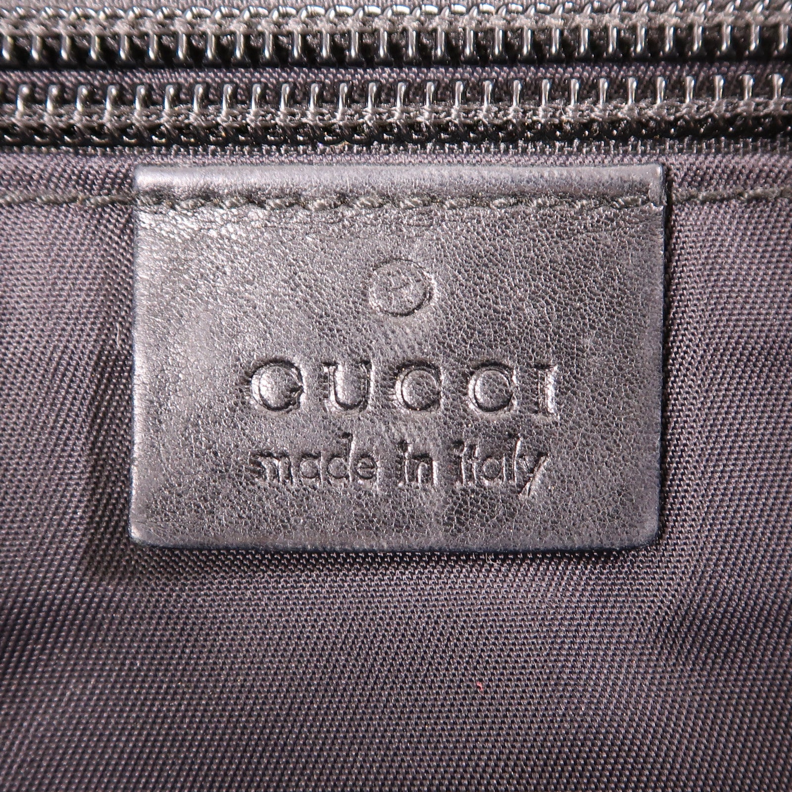 GUCCI GG SHW Shoulder Bag 161822 Canvas Black