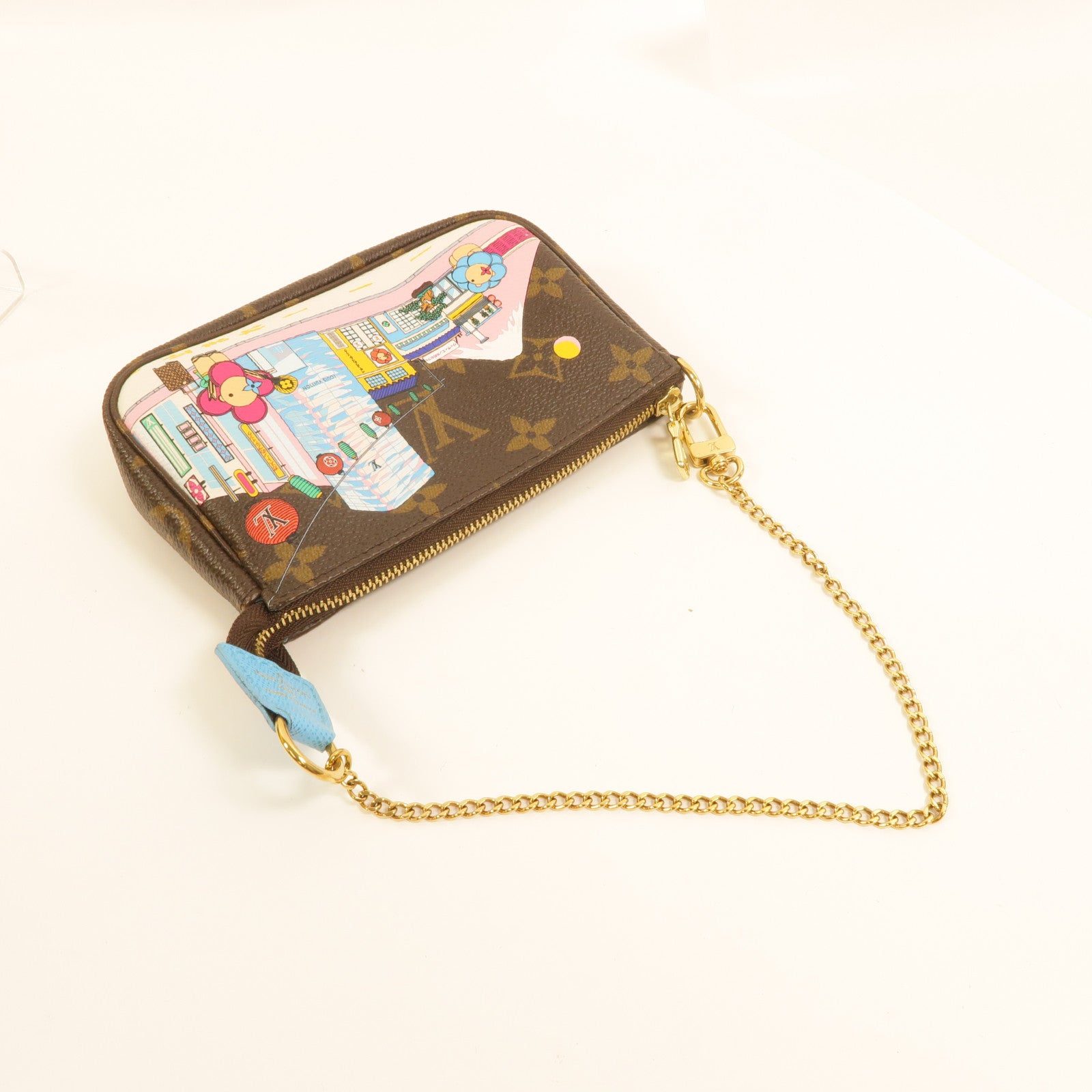 LOUIS VUITTON Monogram Vivienne MiniPochette Accessories手挽袋