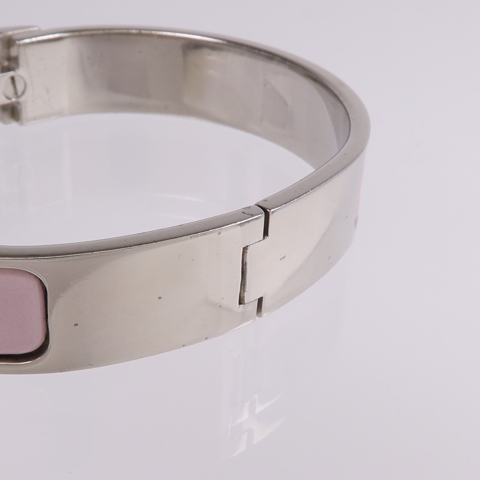 HERMES 金屬/琺瑯Clic H Bracelet手鐲