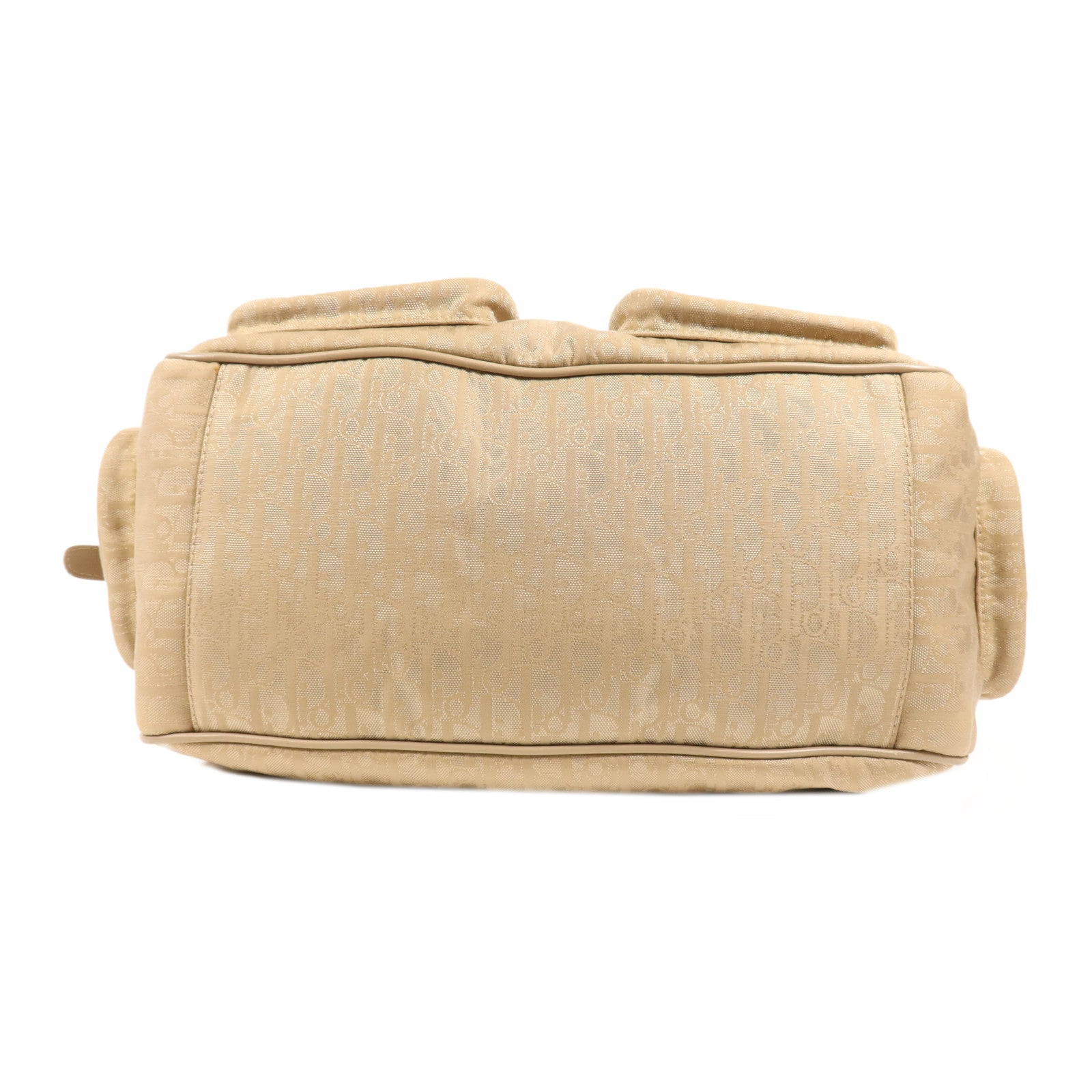 Dior 帆布Shoulder Bag銀扣肩背袋