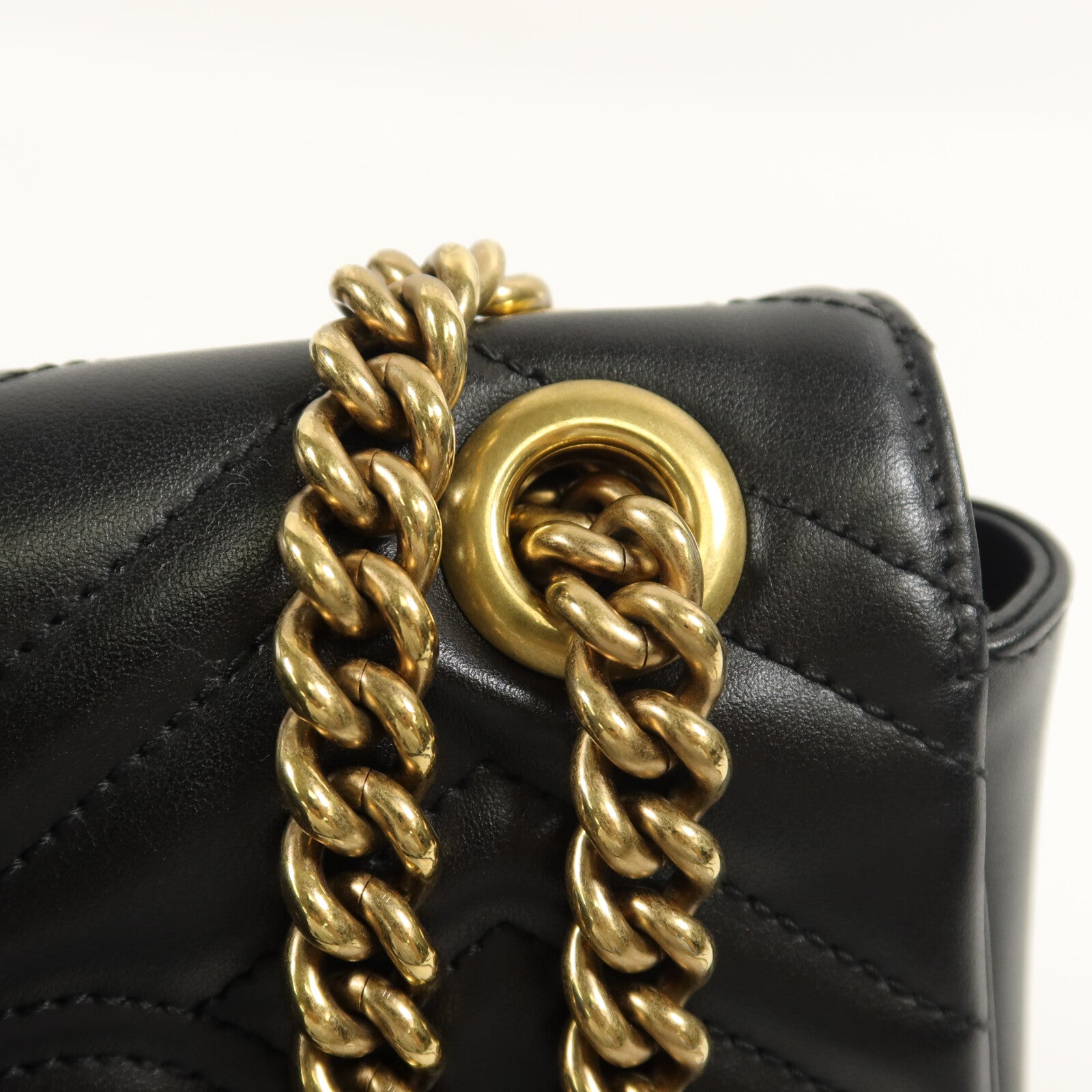 GUCCI GG Marmont鏈帶肩背袋