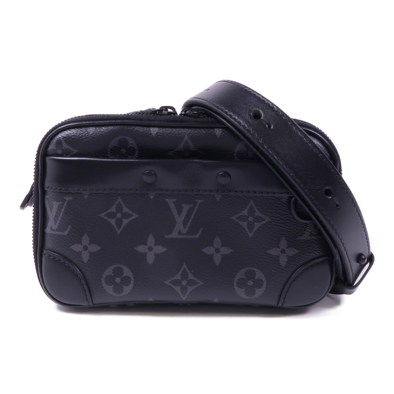 LOUIS VUITTON Monogram Eclipse Alpha Messenger肩背袋