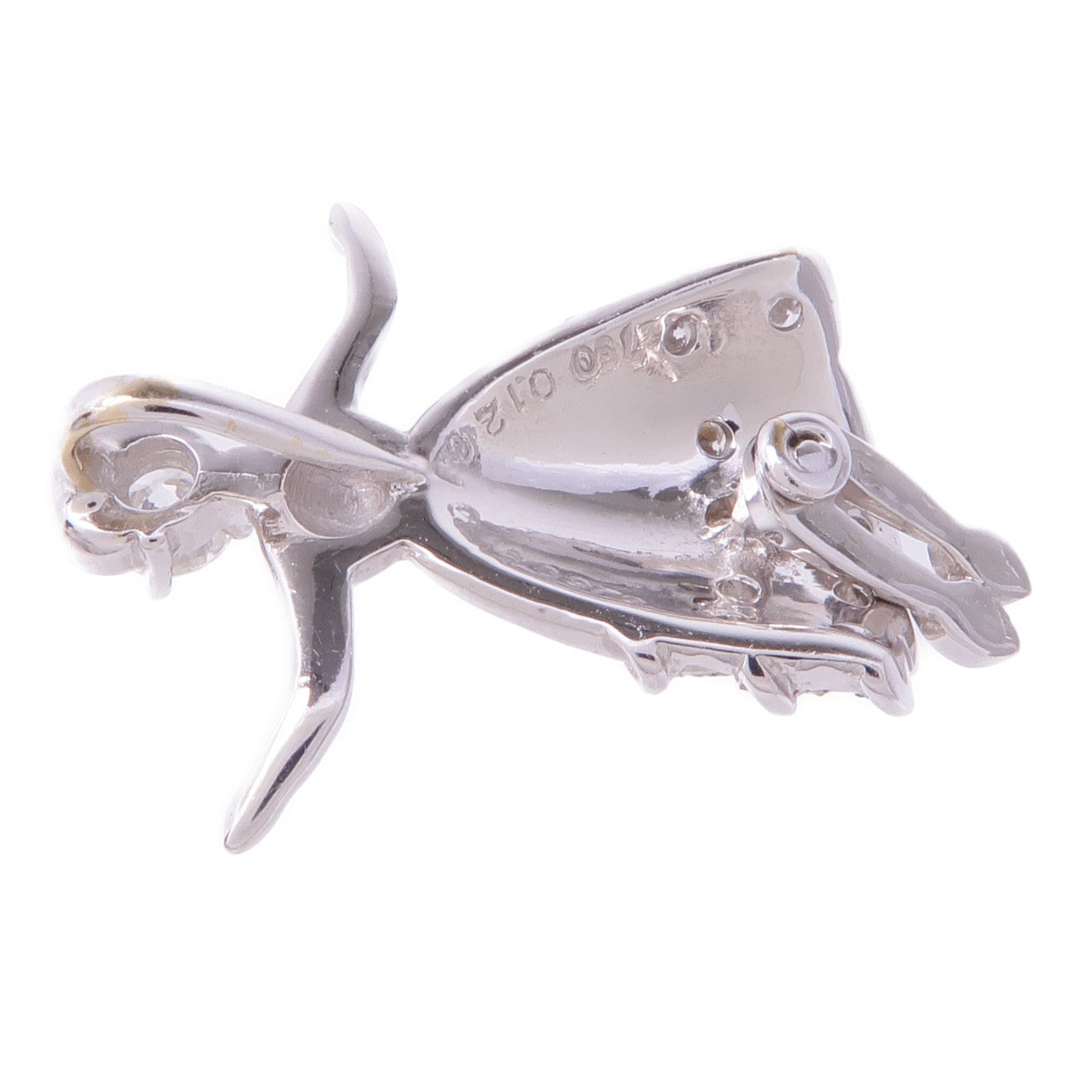 JEWELRY 18K白金Diamond Pendant Top鑽石吊墜