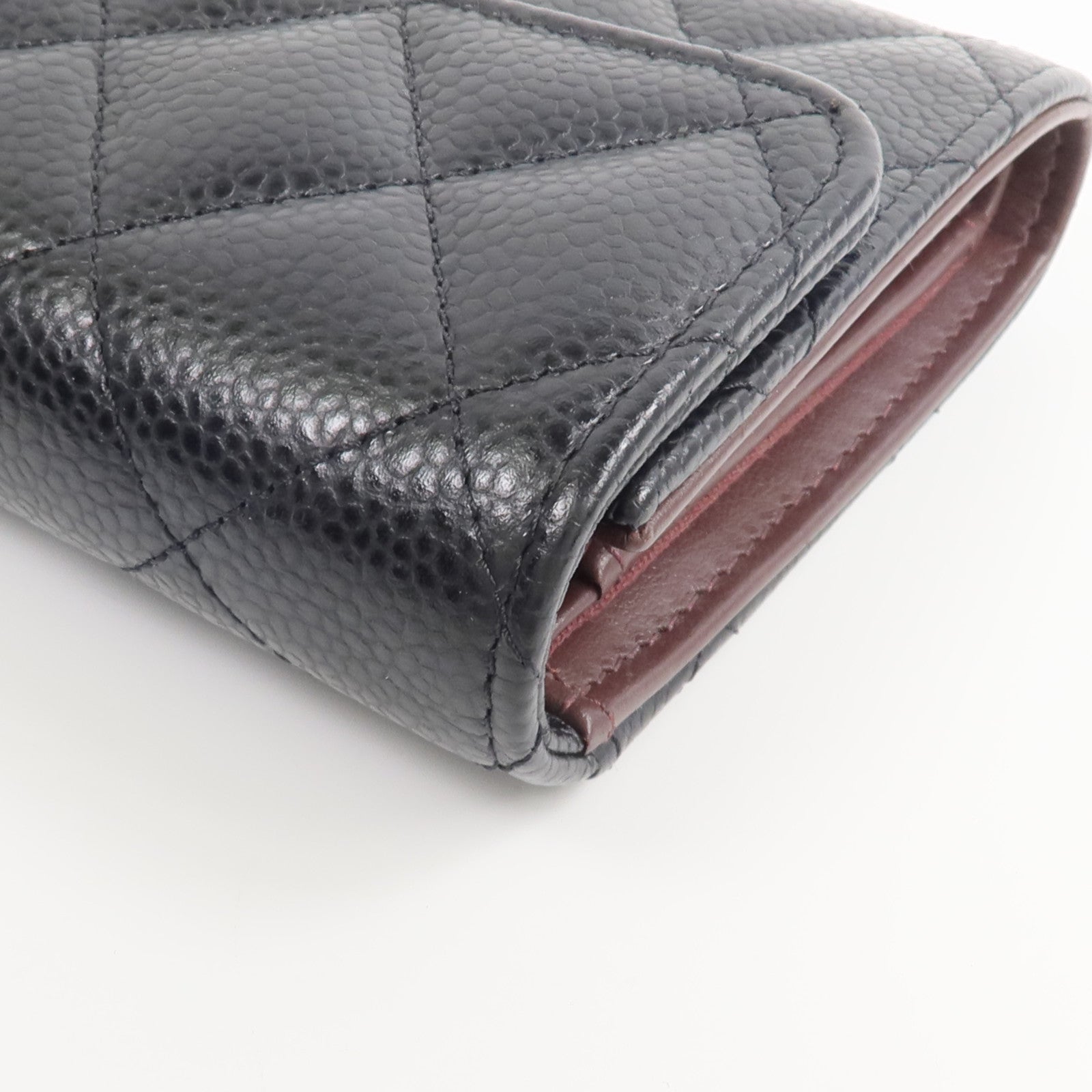 CHANEL 牛皮皮革Classic Medium Flap Wallet長錢包