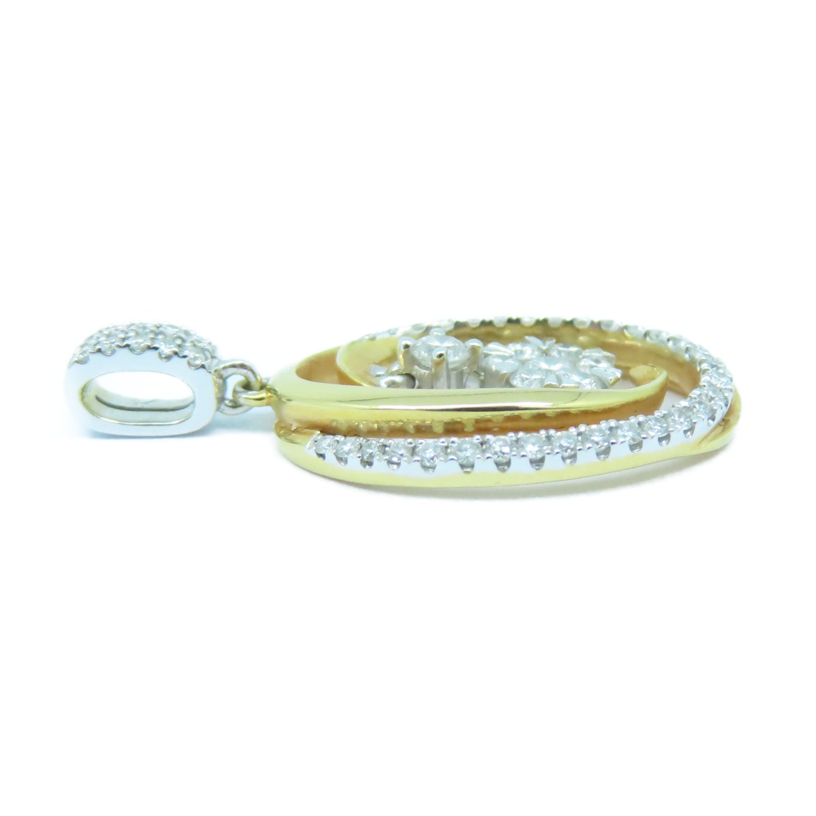 JEWELRY 【激減優惠】18K黃金Diamond Pendant 0.29ct鑽石吊墜