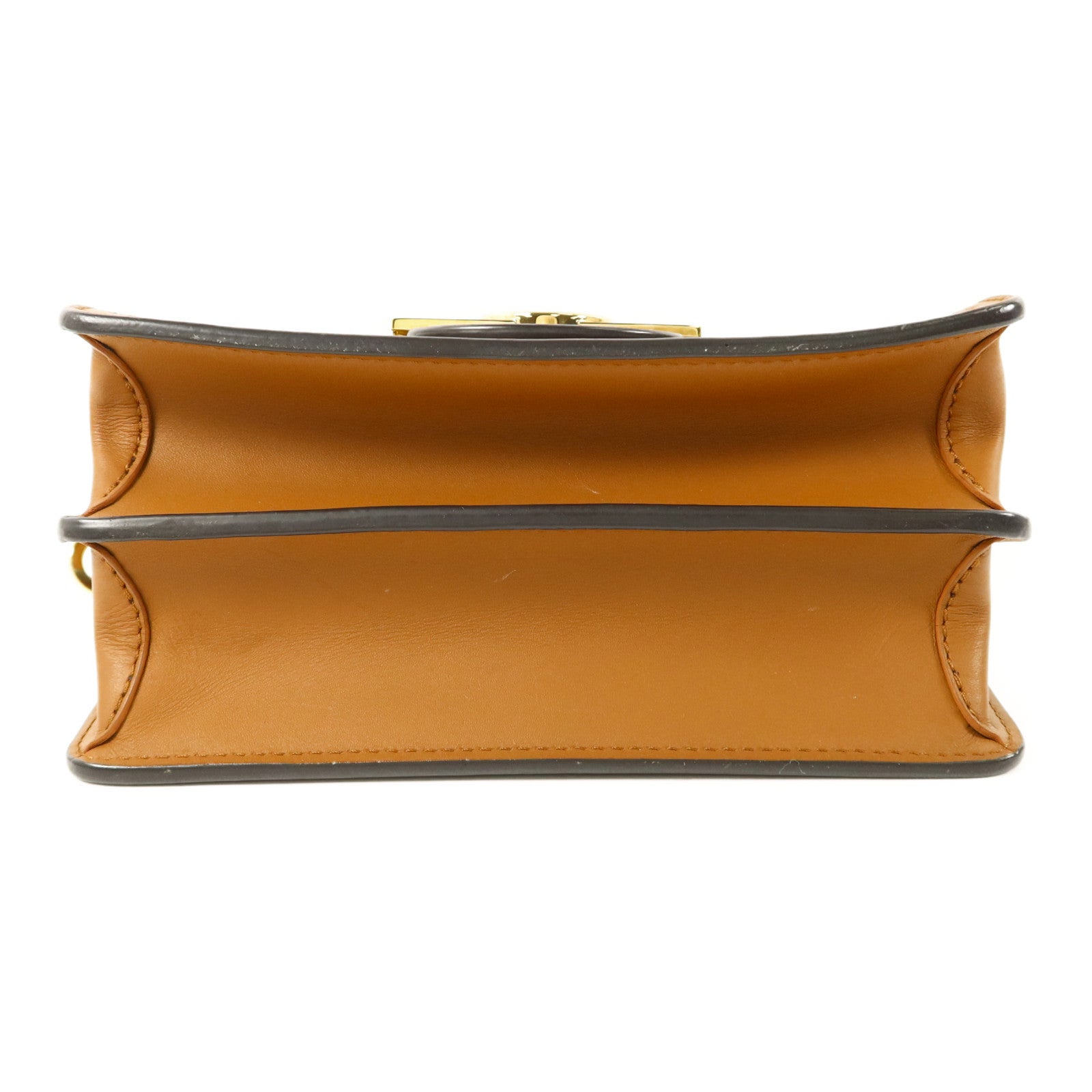 LOUIS VUITTON Monogram Reverse Mini Dauphine金扣肩背袋