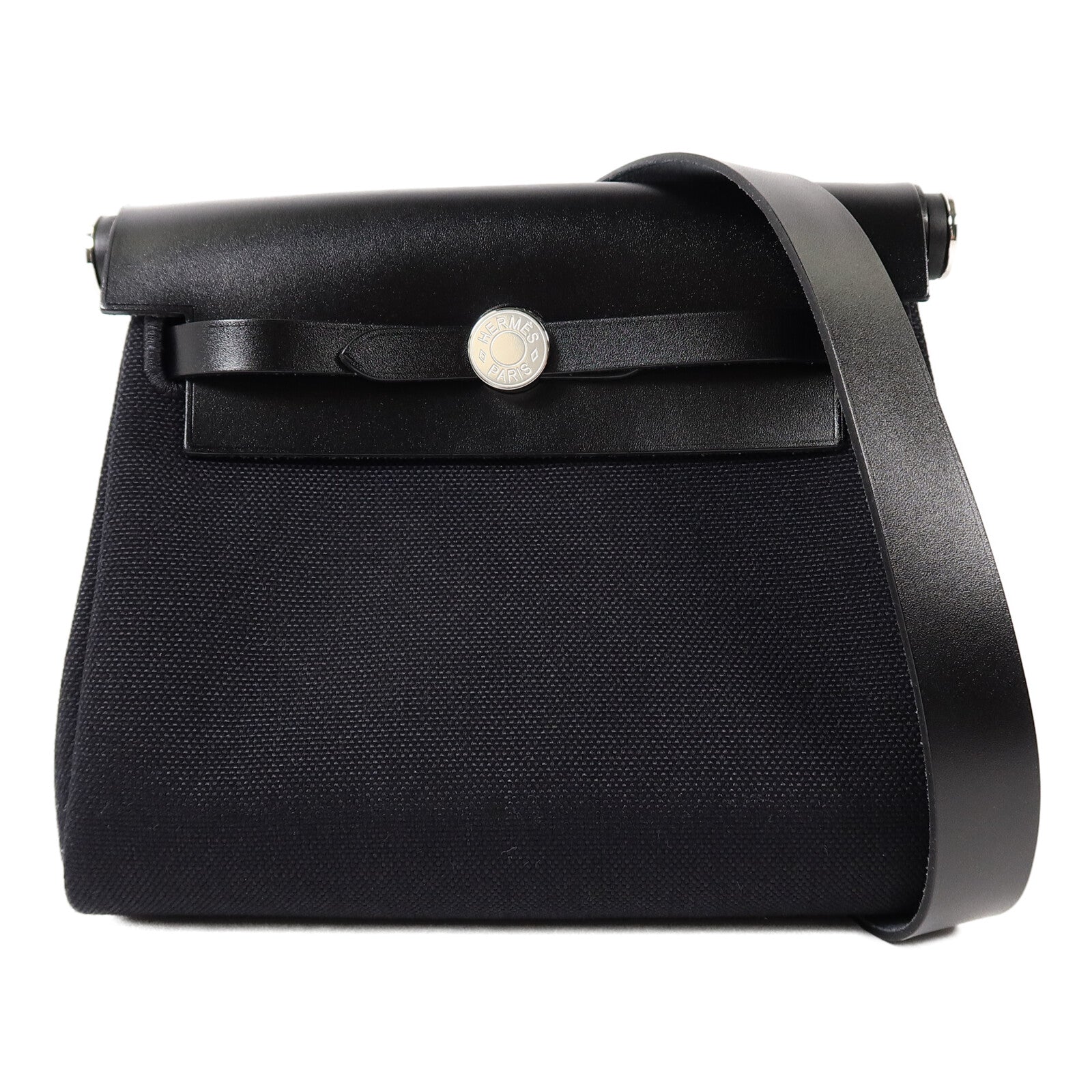HERMES Toile H Mini Herbag肩背袋Noir