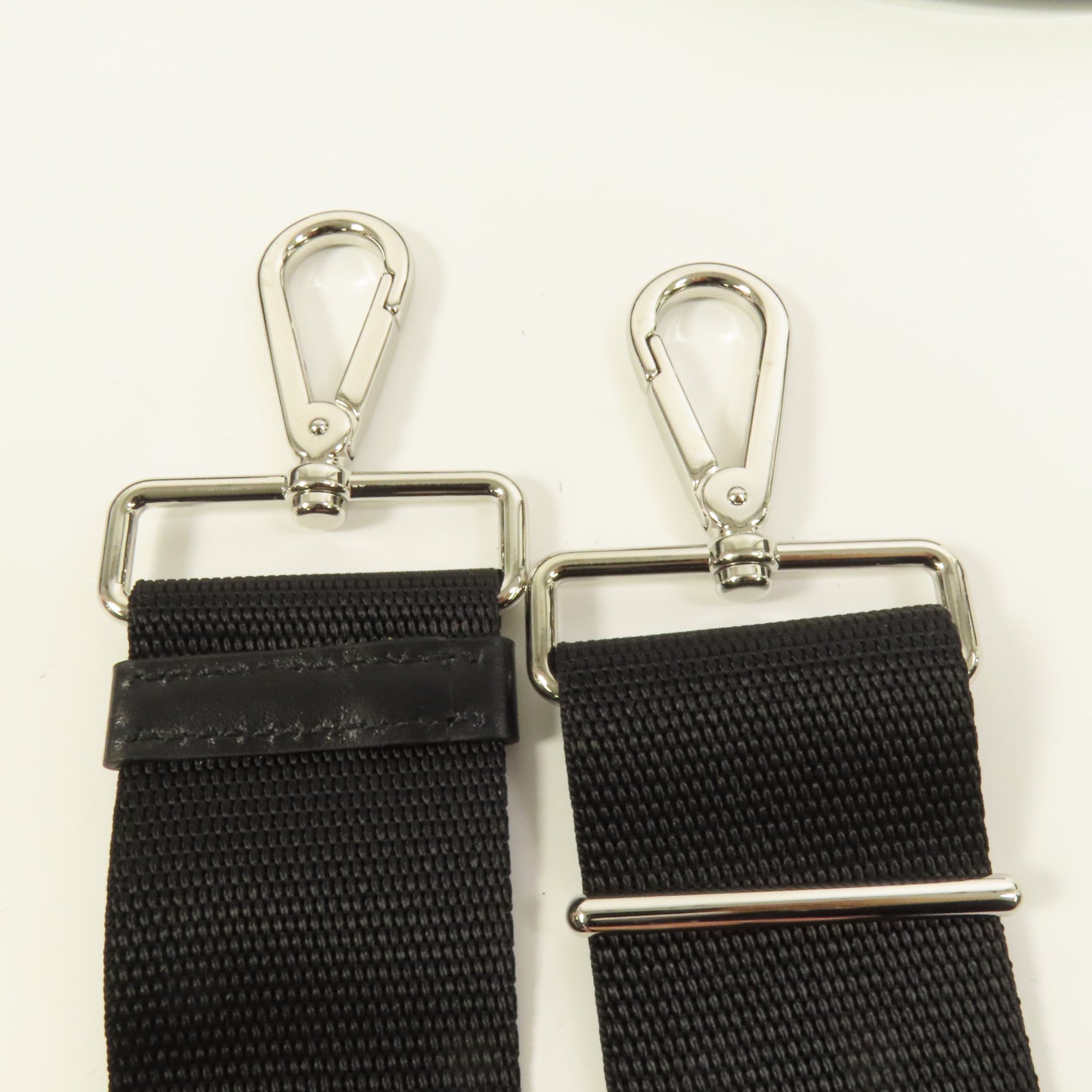 PRADA 尼龍Tote銀扣手挽肩背兩用袋