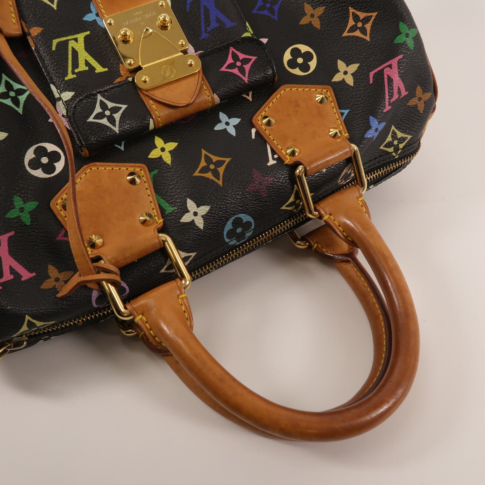 LOUIS VUITTON Monogram Multicolor Speedy 30手挽袋