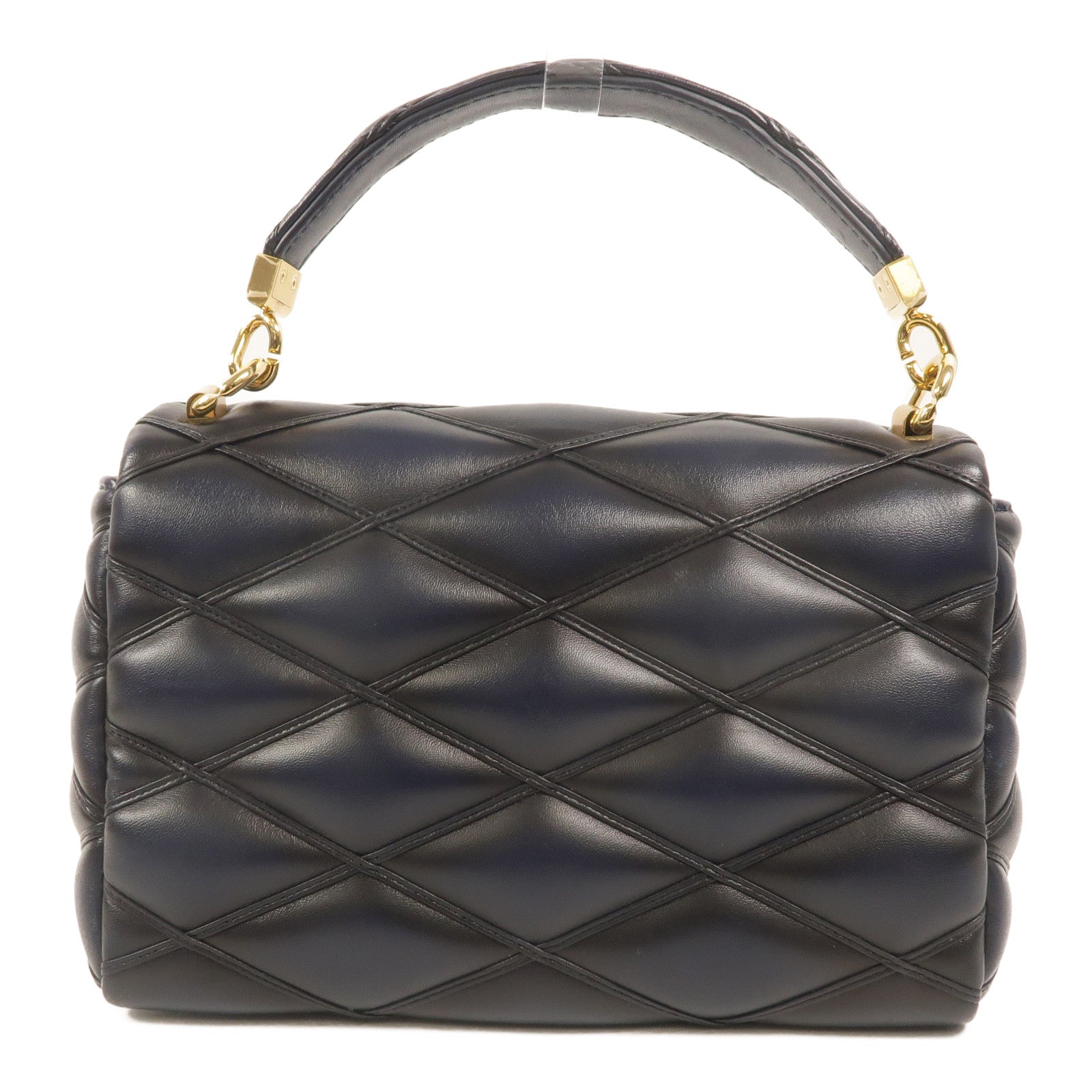 LOUIS VUITTON 羊皮皮革Go-14MM鏈帶手挽肩背兩用袋
