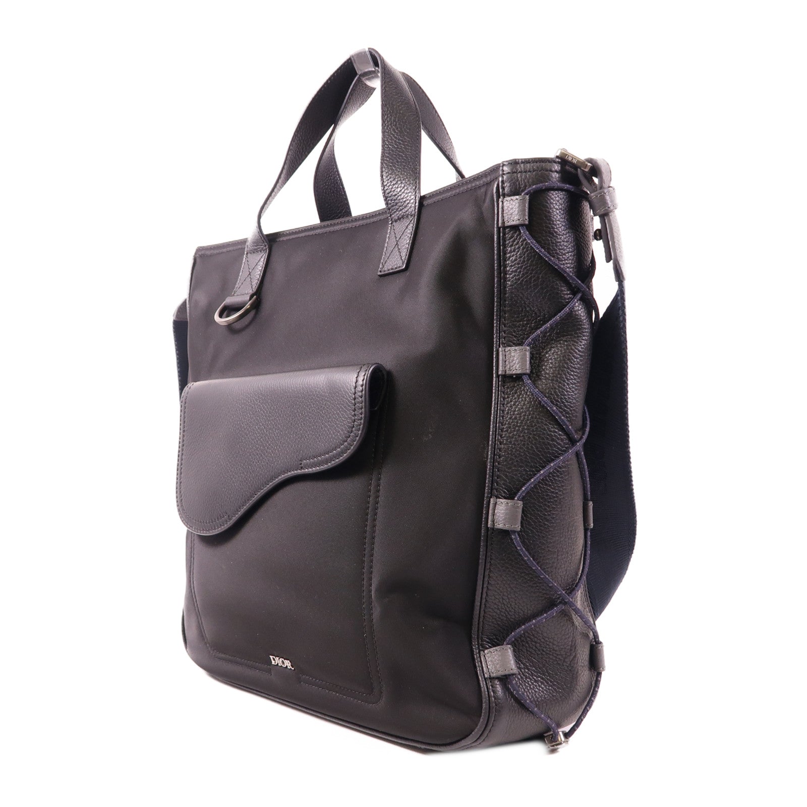 Dior 尼龍Sacai Collaboration Saddle Tote Bag手挽肩背兩用袋