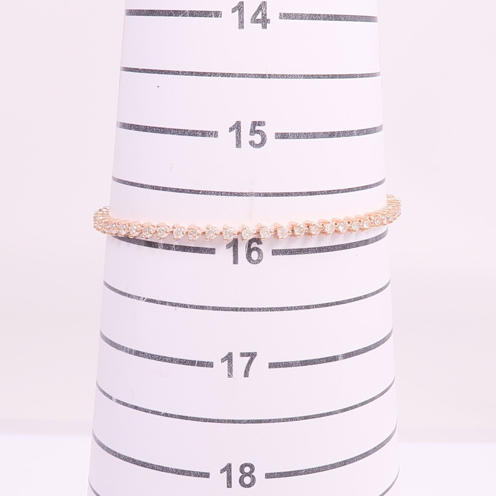 JEWELRY 18K玫瑰金Diamond Bracelet鑽石手鏈