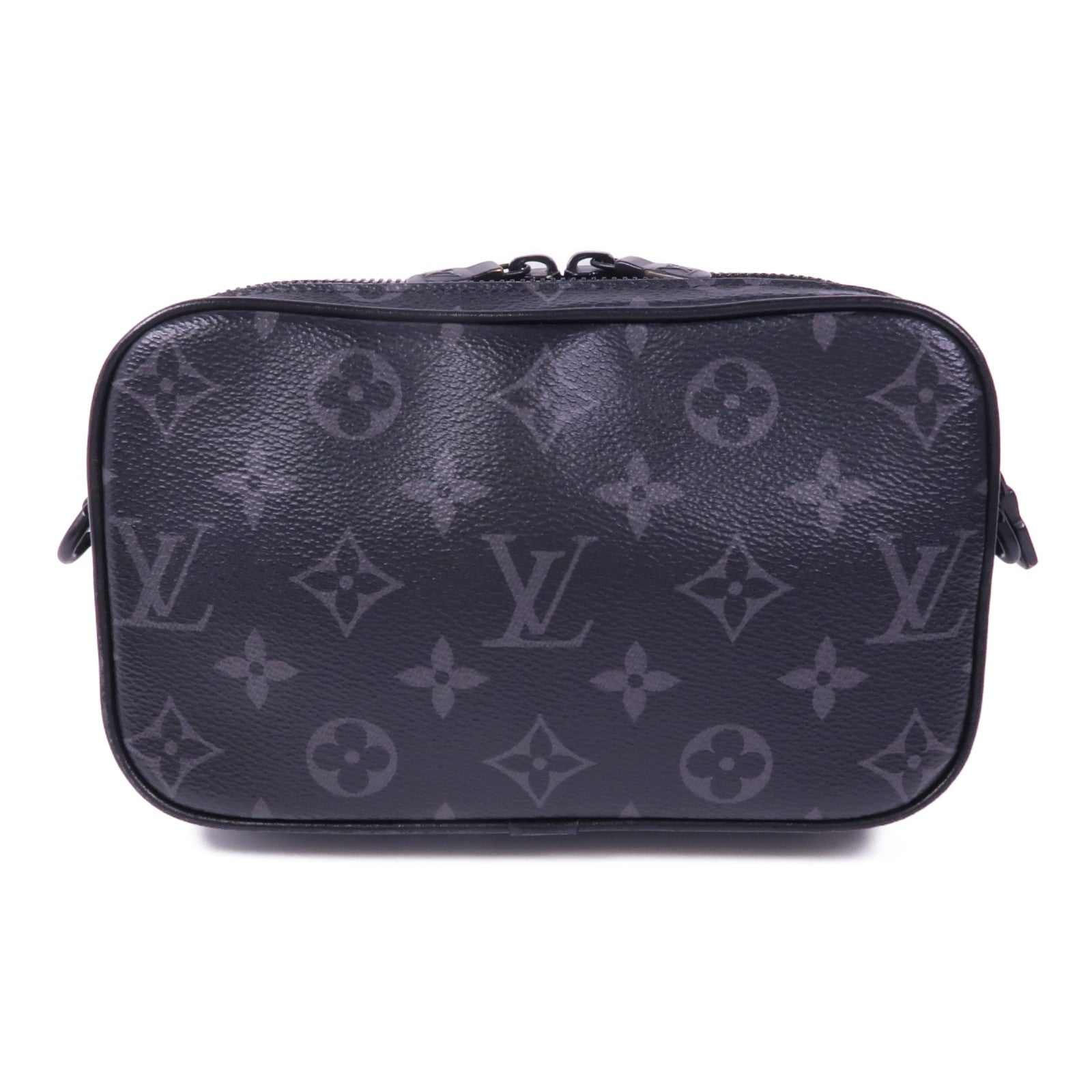 LOUIS VUITTON Monogram Eclipse Alpha Messenger肩背袋