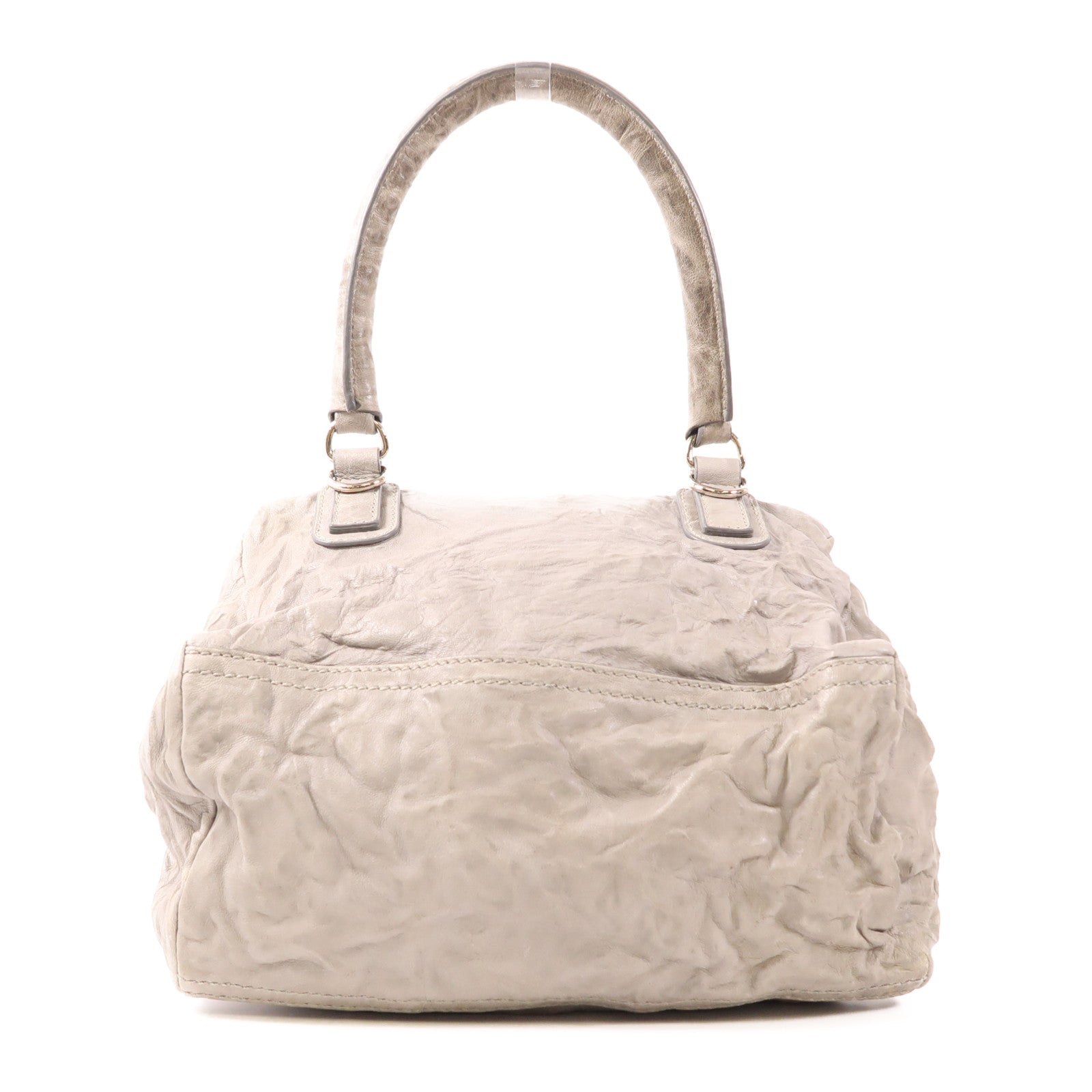 GIVENCHY 牛皮皮革Pandora銀扣肩背袋