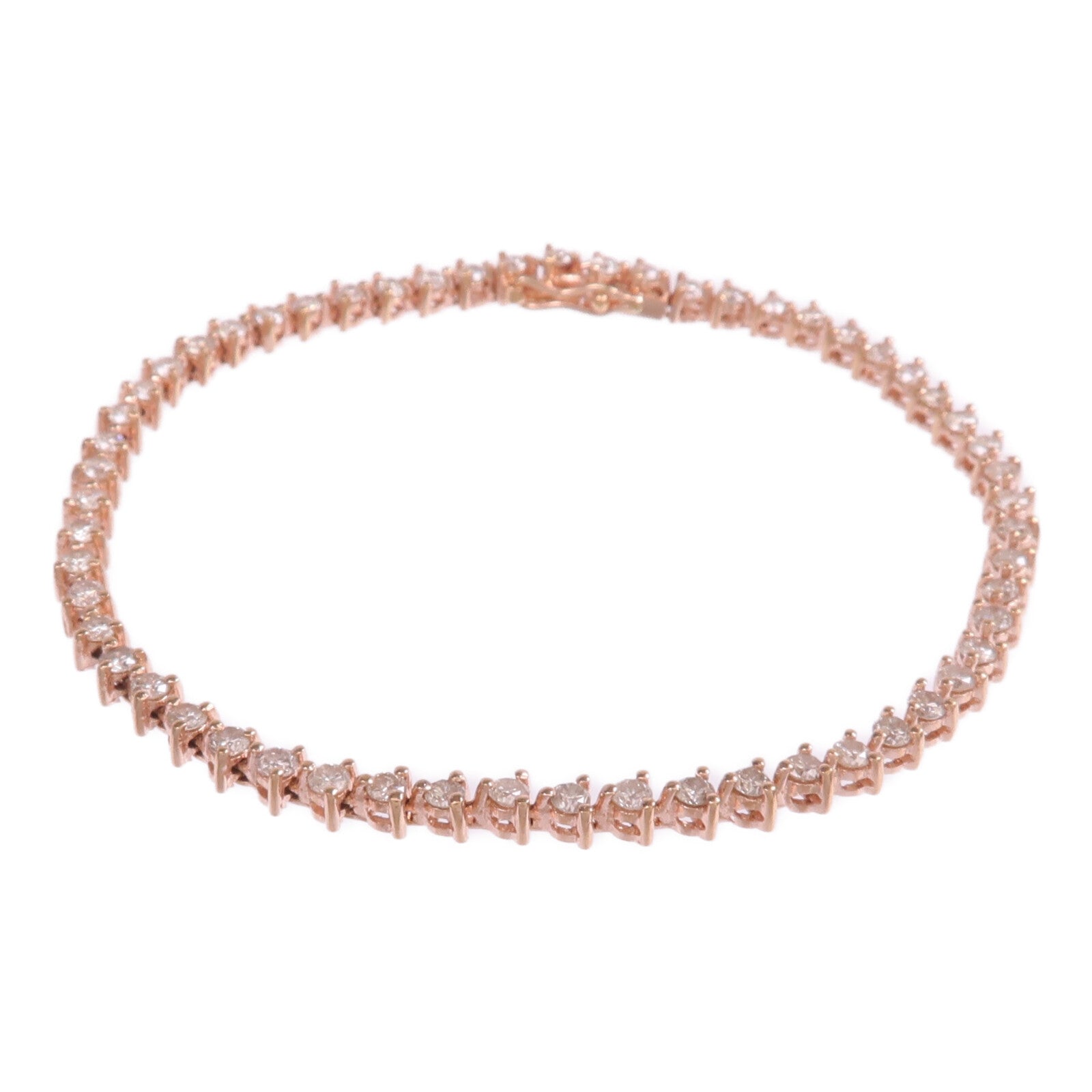 JEWELRY 18K玫瑰金Diamond Bracelet鑽石手鏈