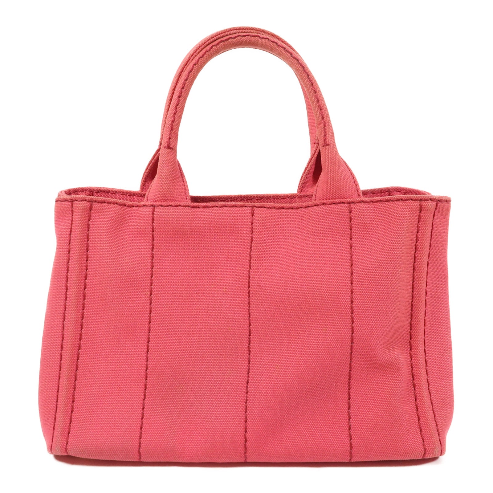 PRADA 帆布2 Way Shoulder金扣手挽肩背兩用袋