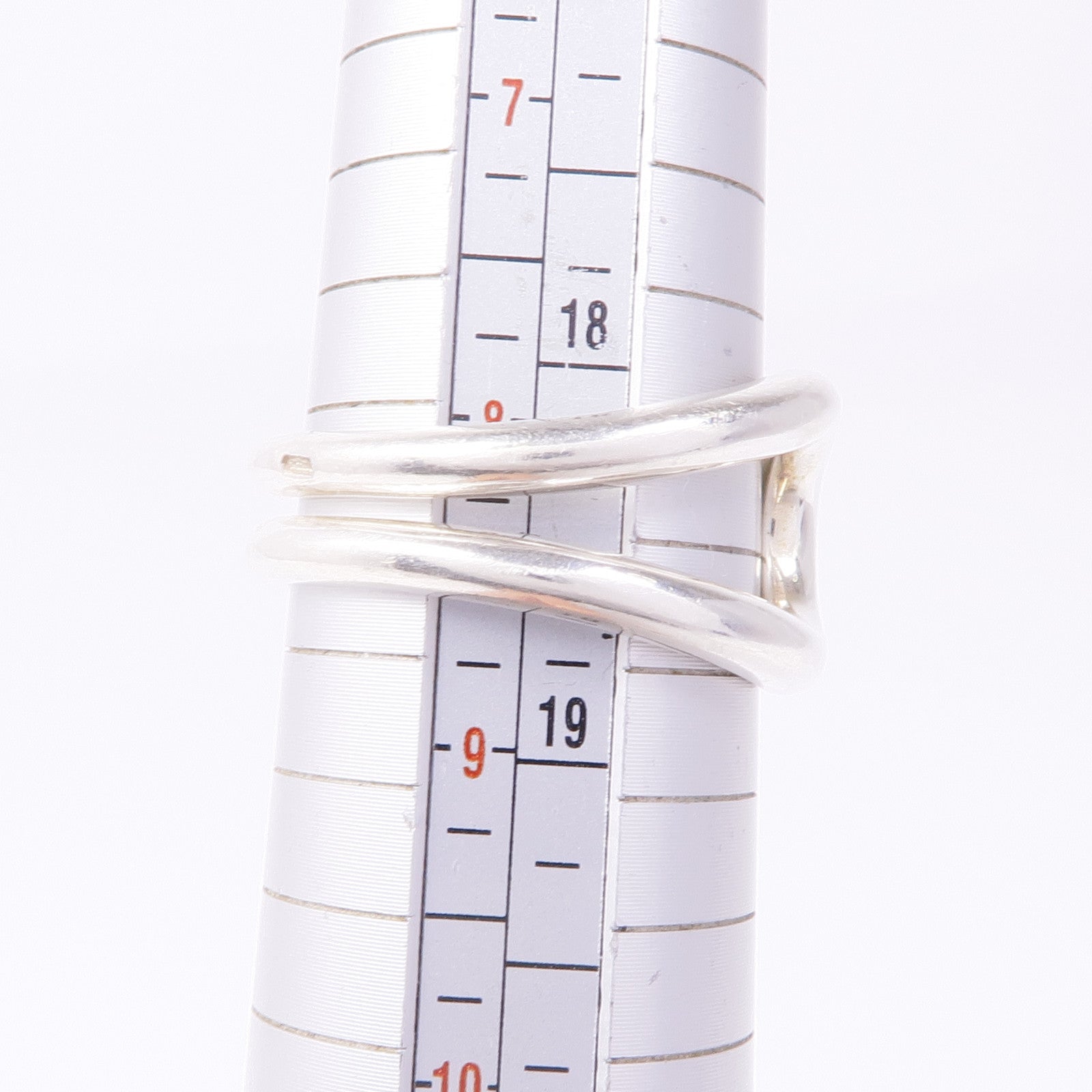 HERMES 925純銀Ring金屬戒指Hermes#56/US#8.5