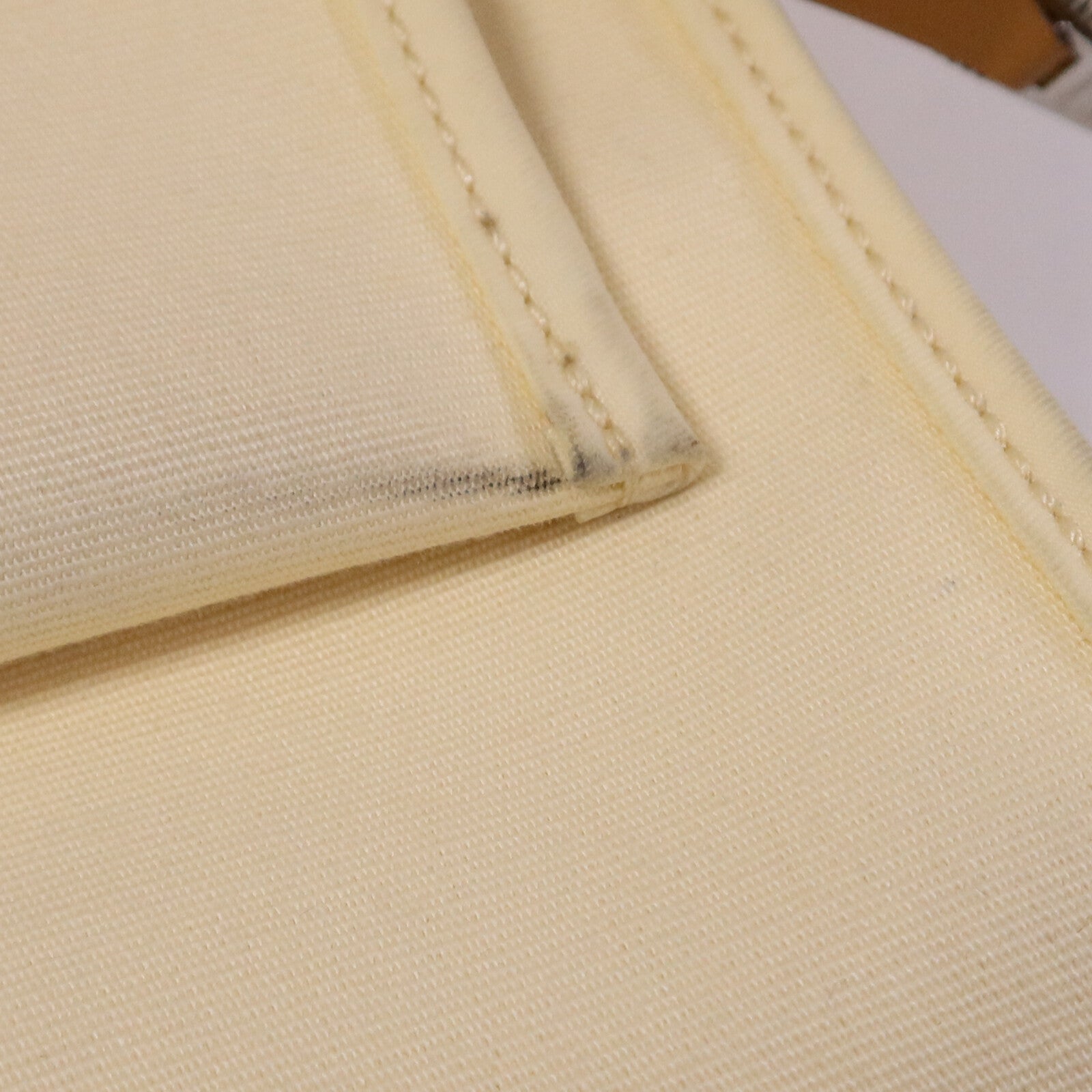 HERMES 帆布Herbag PM手挽肩背兩用袋Gold/Vanille