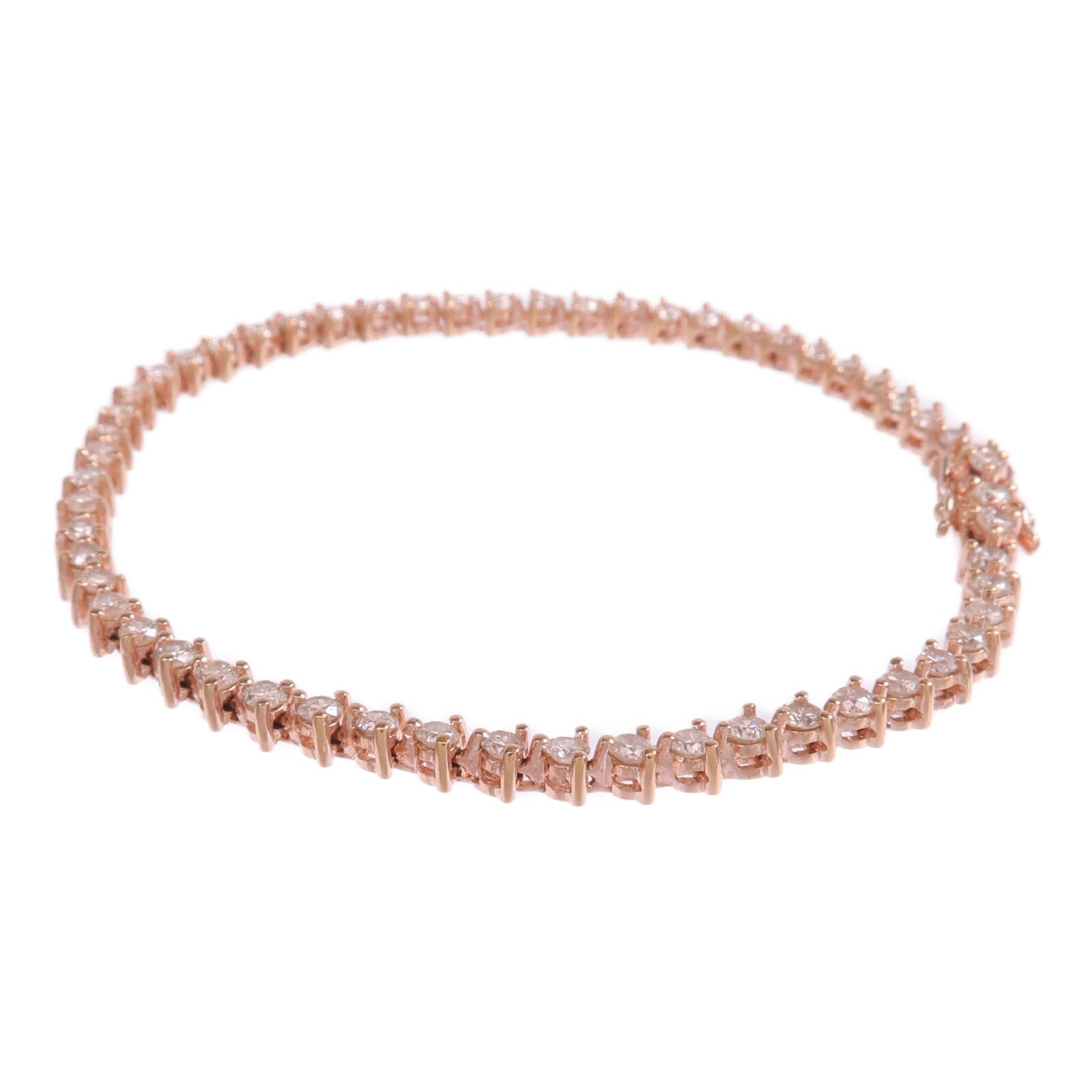 JEWELRY 18K玫瑰金Diamond Bracelet鑽石手鏈