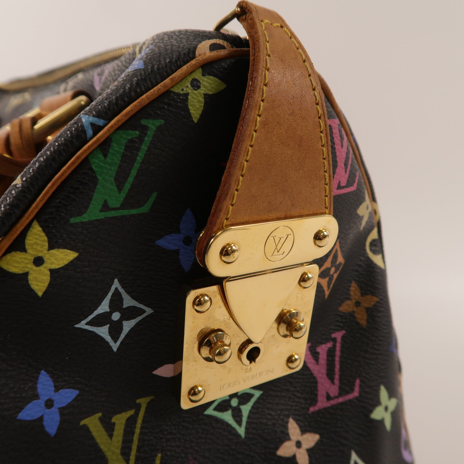 LOUIS VUITTON Monogram Multicolor Speedy 30手挽袋