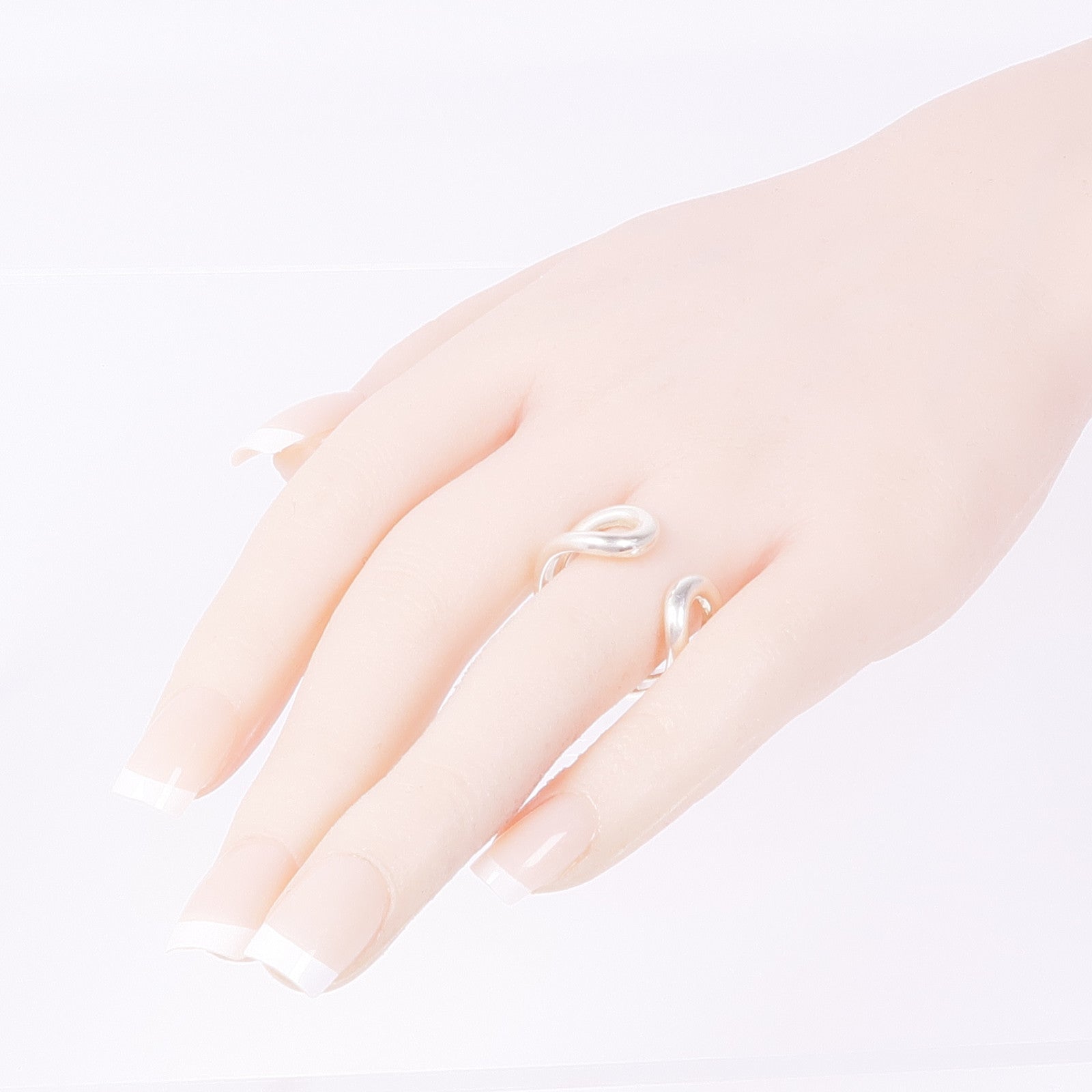 HERMES 925純銀Ring金屬戒指Hermes#56/US#8.5