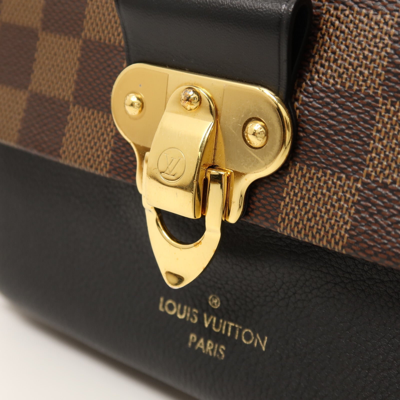 LOUIS VUITTON 【激減優惠】Damier Vavin PM金扣鏈帶肩背袋