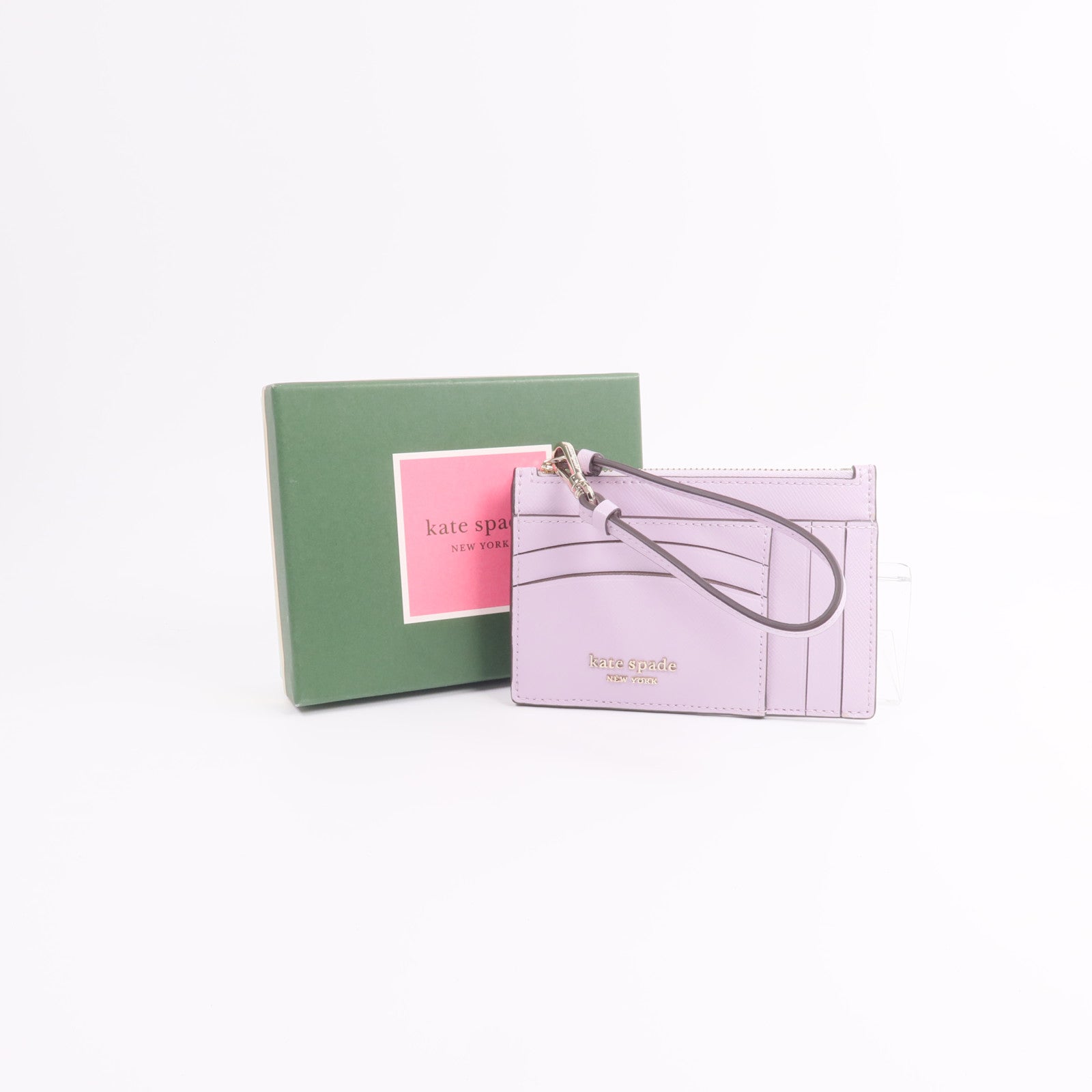 Kate Spade Saffiano皮革Spencer Cardholder Wristlet卡片套