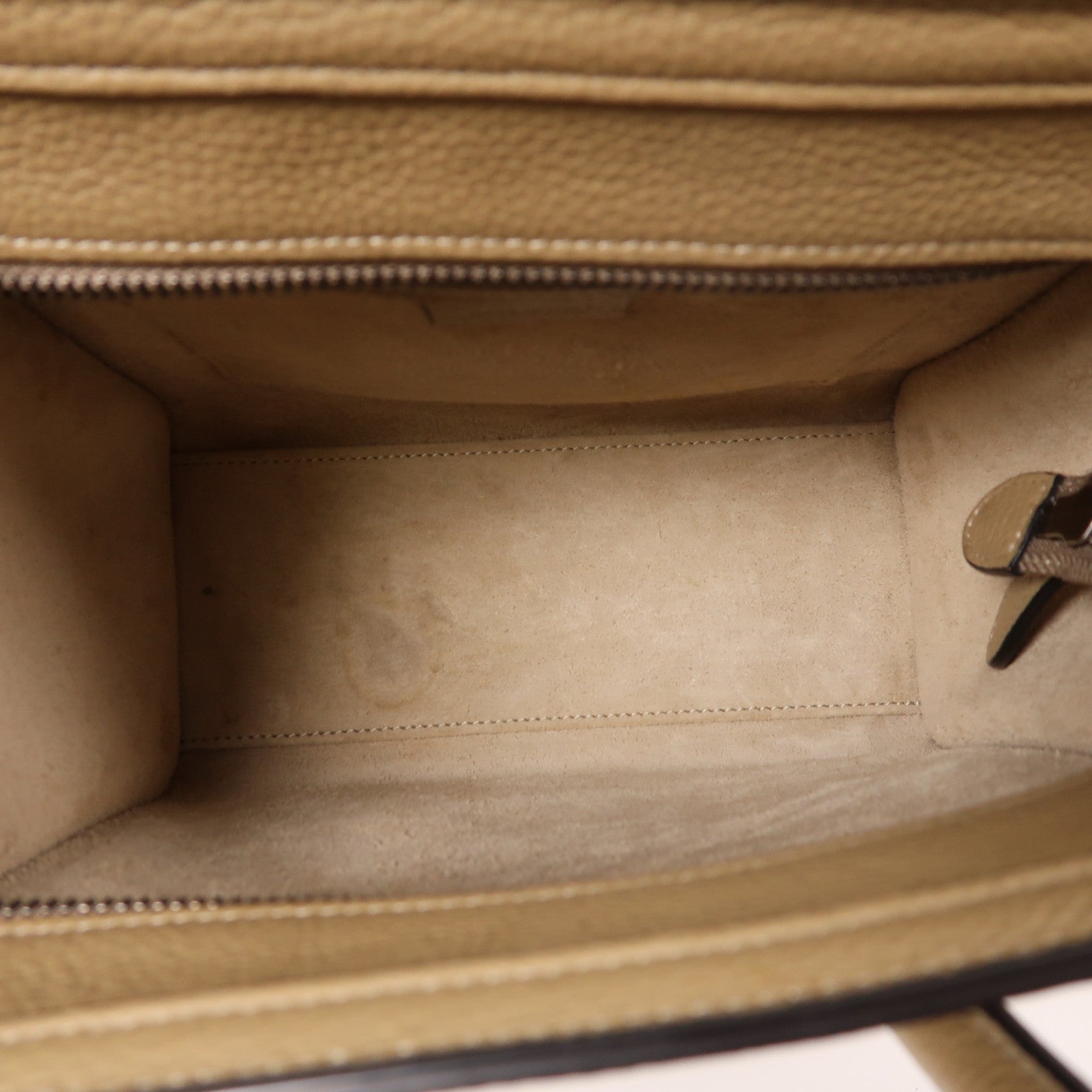 CELINE 牛皮皮革Nano Luggage手挽肩背兩用袋