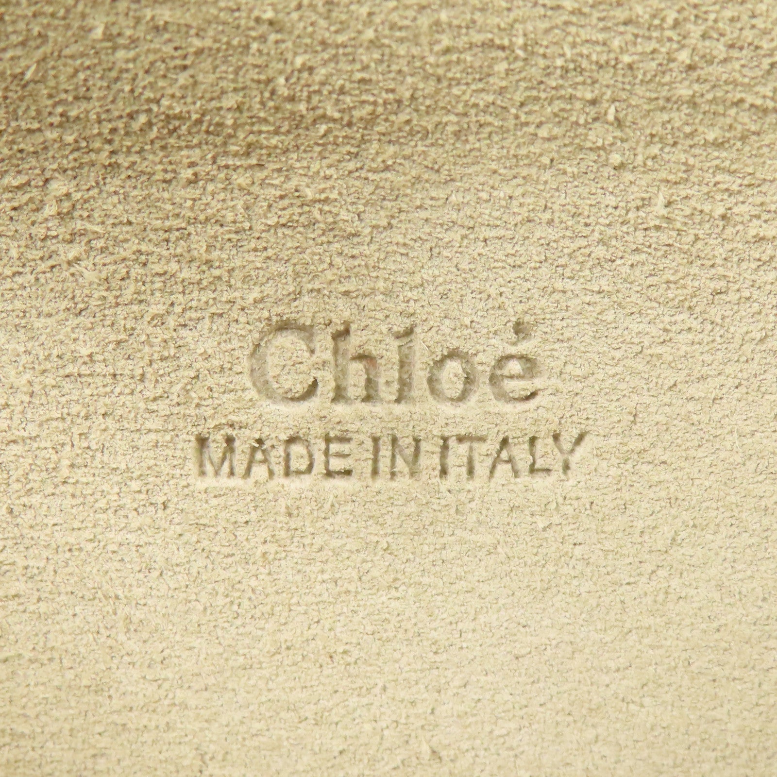 Chloe 牛皮皮革Faye金扣肩背袋