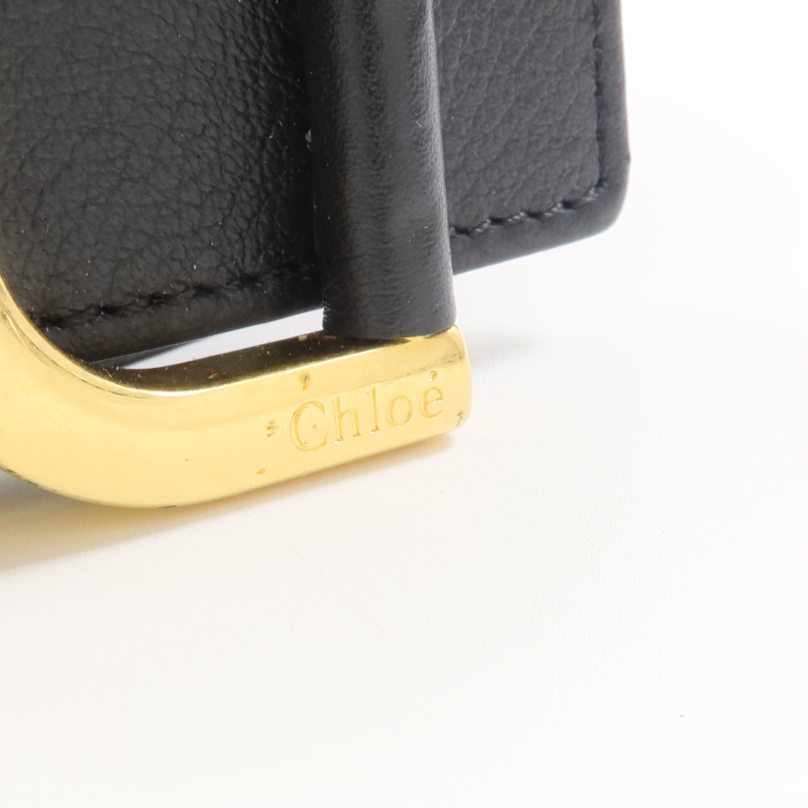 Chloe 牛皮皮革Belt皮帶