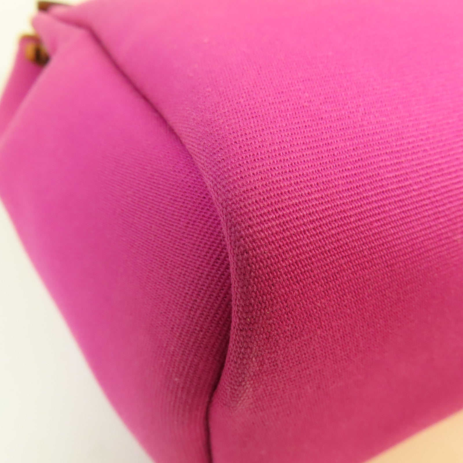 HERMES 【激減優惠】帆布Herbag PM銀扣手挽肩背兩用袋