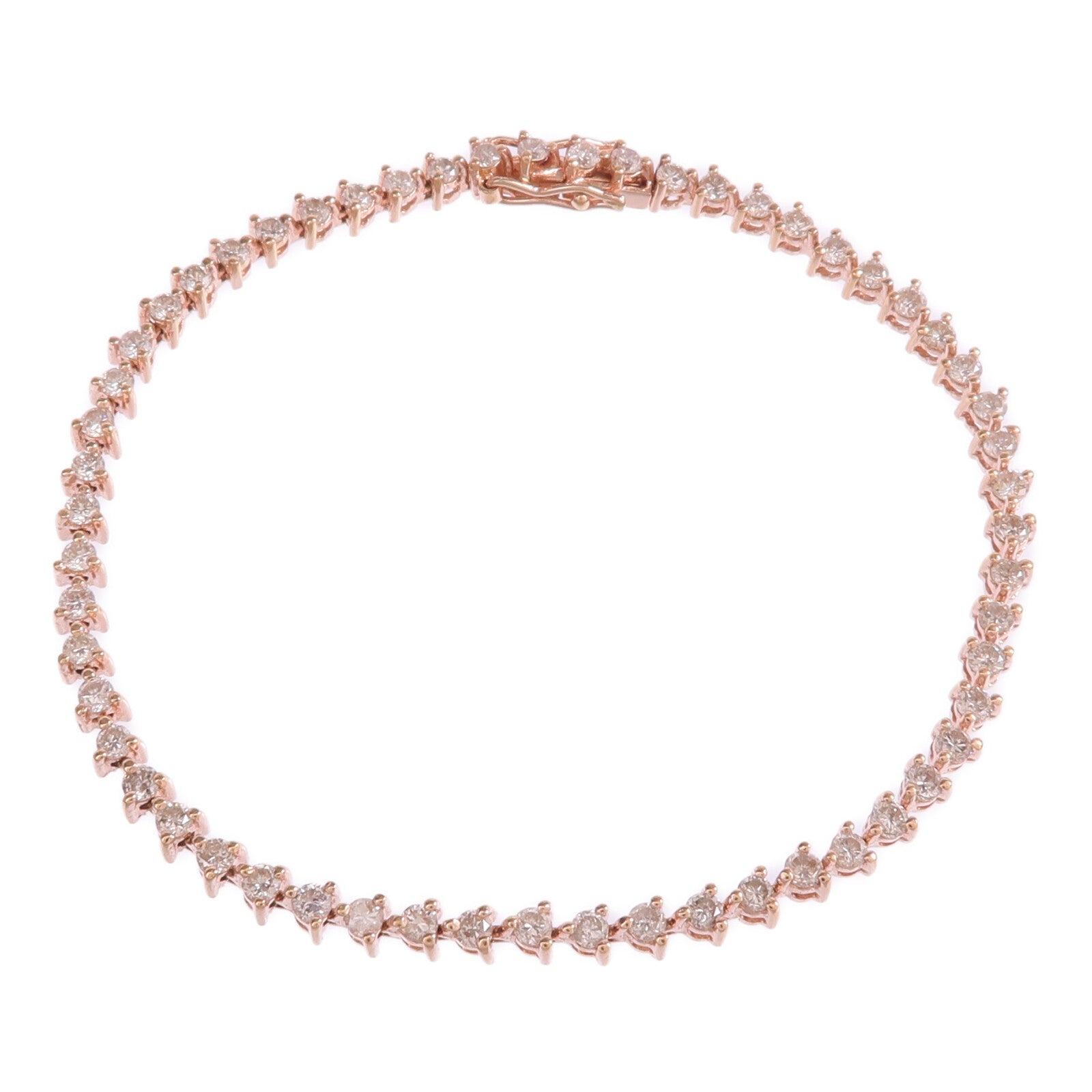 JEWELRY 18K玫瑰金Diamond Bracelet鑽石手鏈