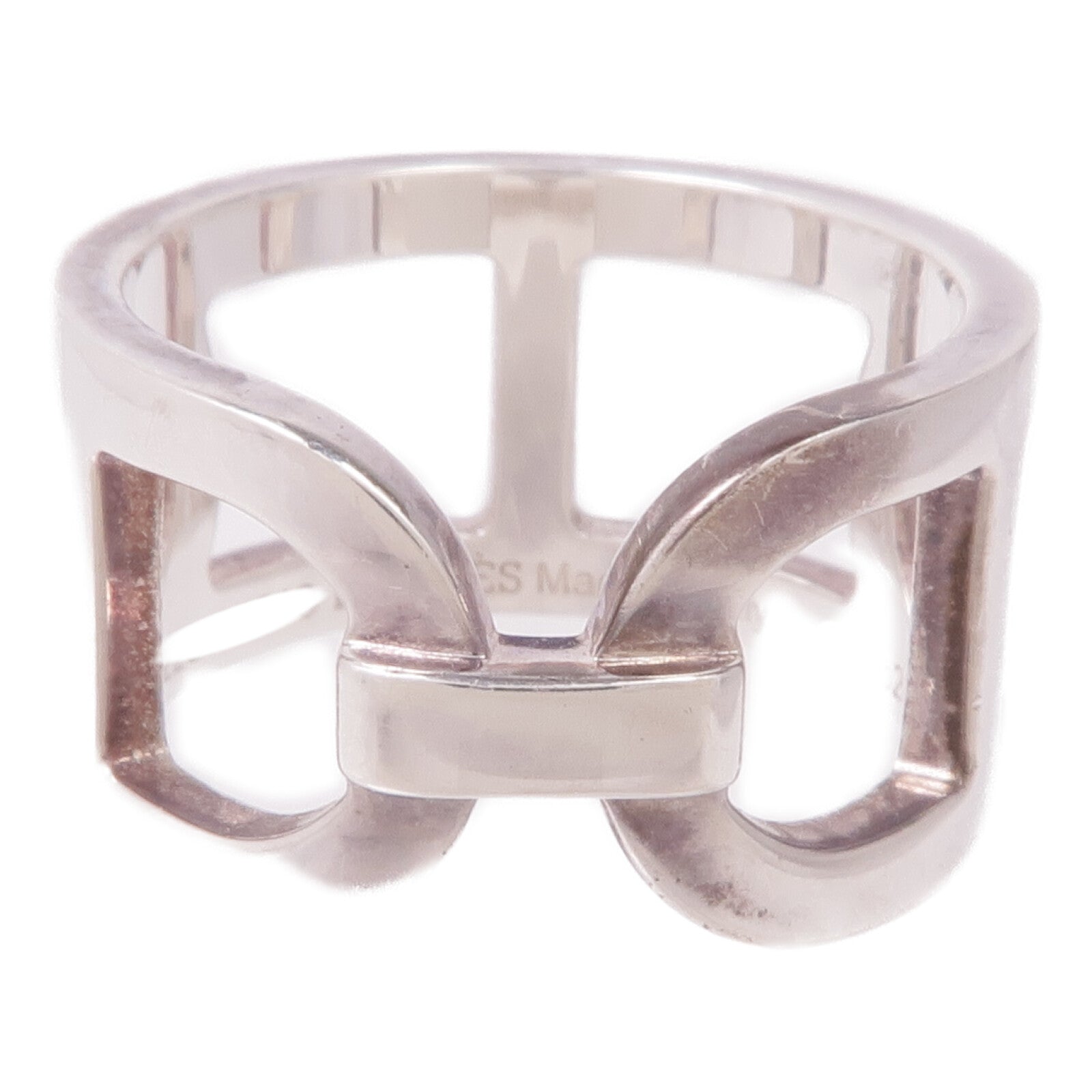 HERMES 925純銀Ever Chaine d'ancre Ring戒指Hermes#52/US#6