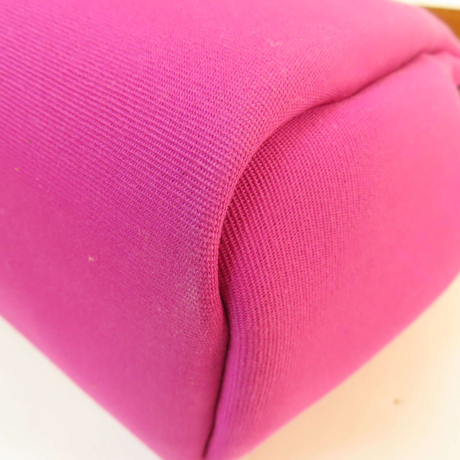 HERMES 帆布Herbag PM銀扣手挽肩背兩用袋