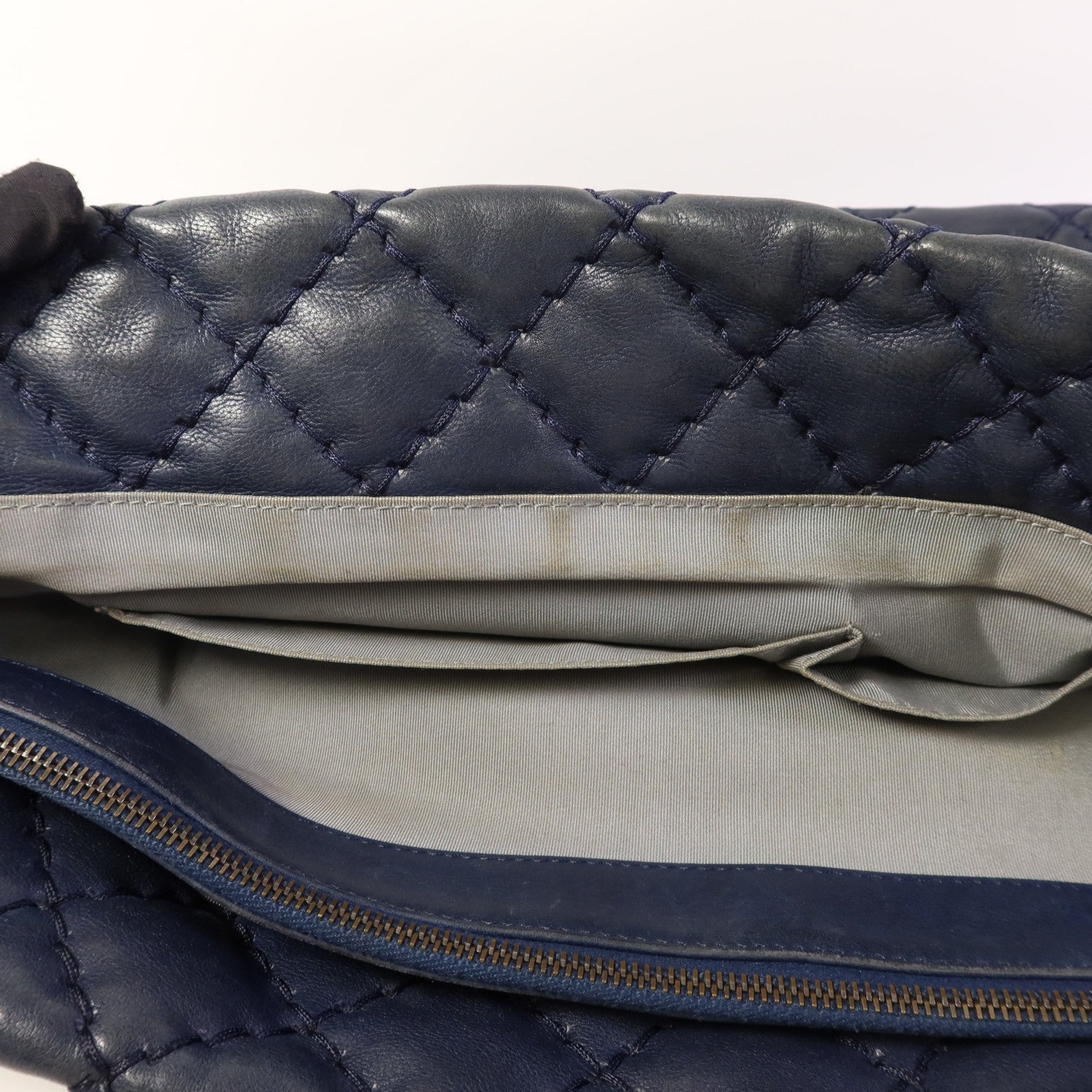 CHANEL 牛皮皮革Tote Bag鏈帶肩背袋