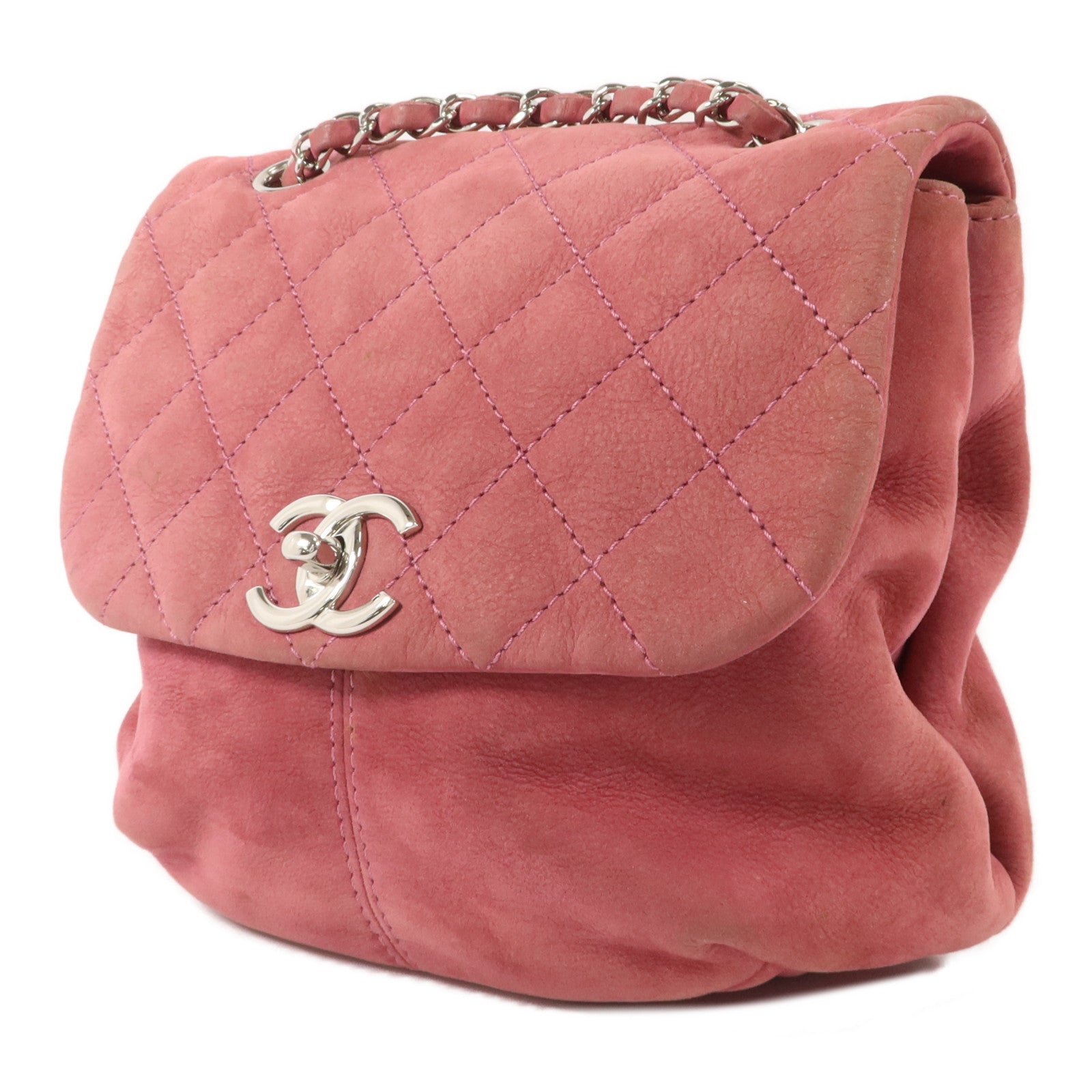 CHANEL 牛皮皮革Chain Shoulder Bag鏈帶肩背袋