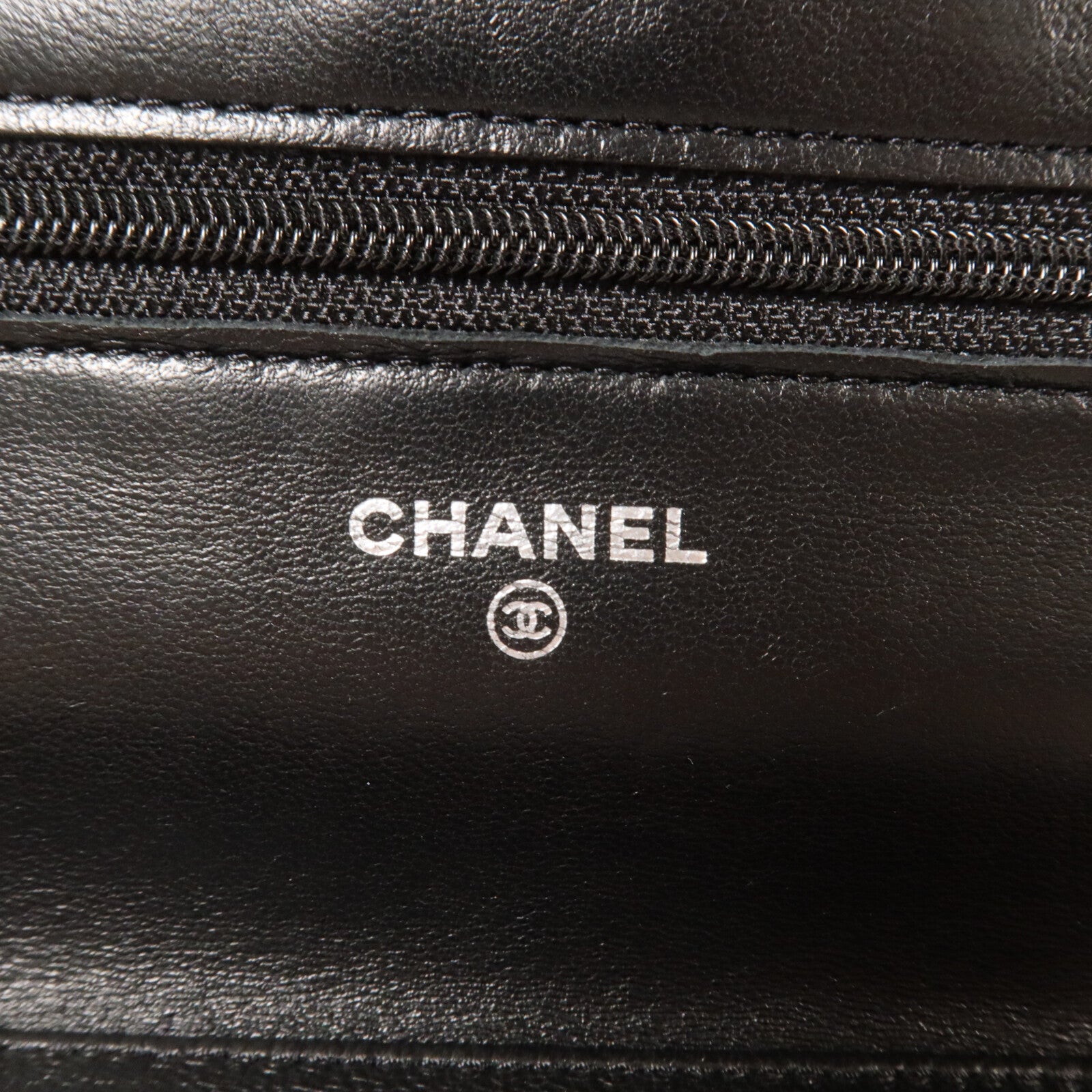 CHANEL 羊皮皮革Wallet On Chain鏈帶肩背袋